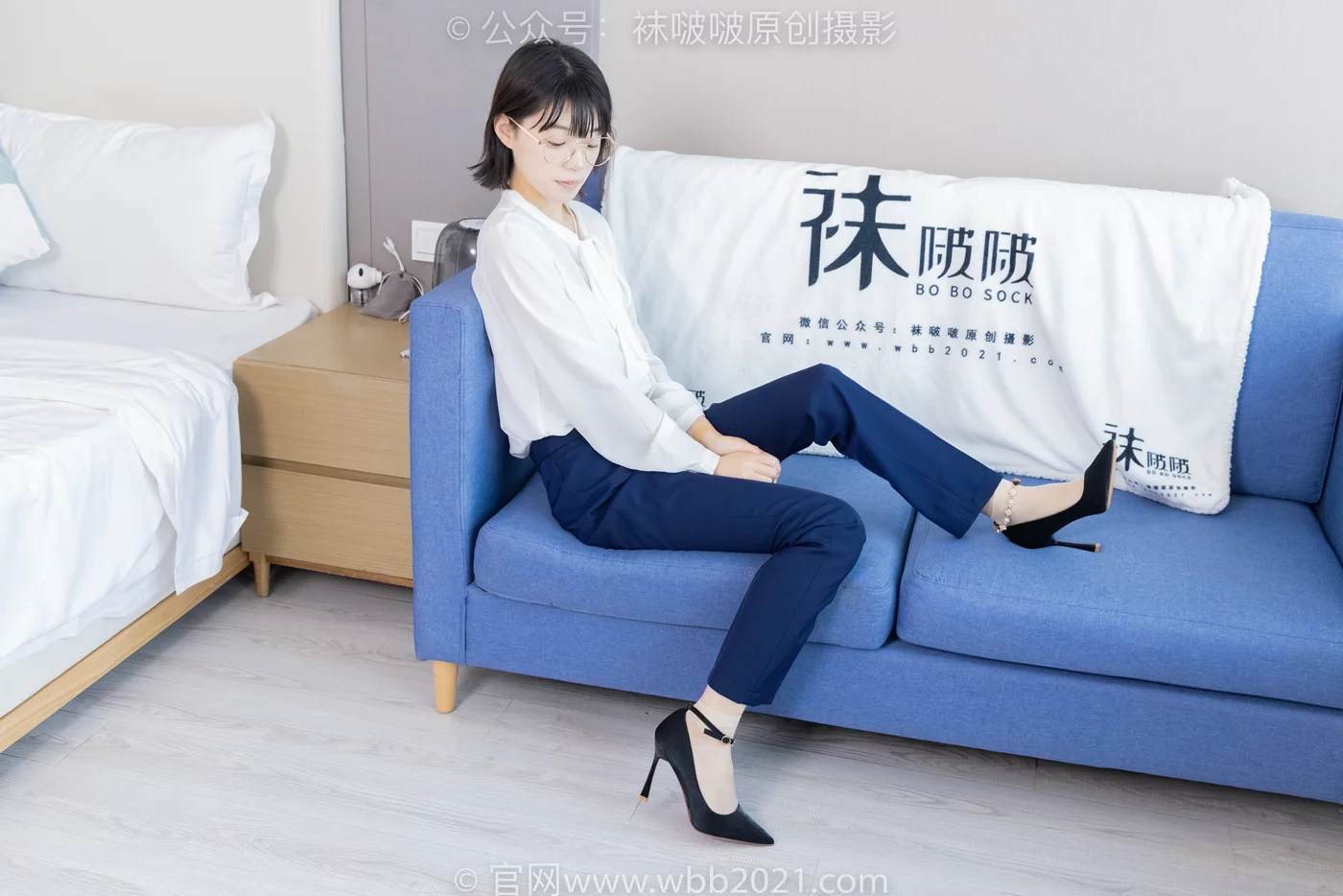 图片[25]-[BoBoSocks袜啵啵]NO.461 糯米-高跟鞋、短肉丝、裸足[100P] – 速更版-美库