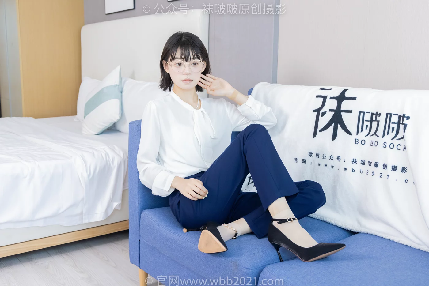 图片[43]-[BoBoSocks袜啵啵]NO.461 糯米-高跟鞋、短肉丝、裸足[100P] – 速更版-美库