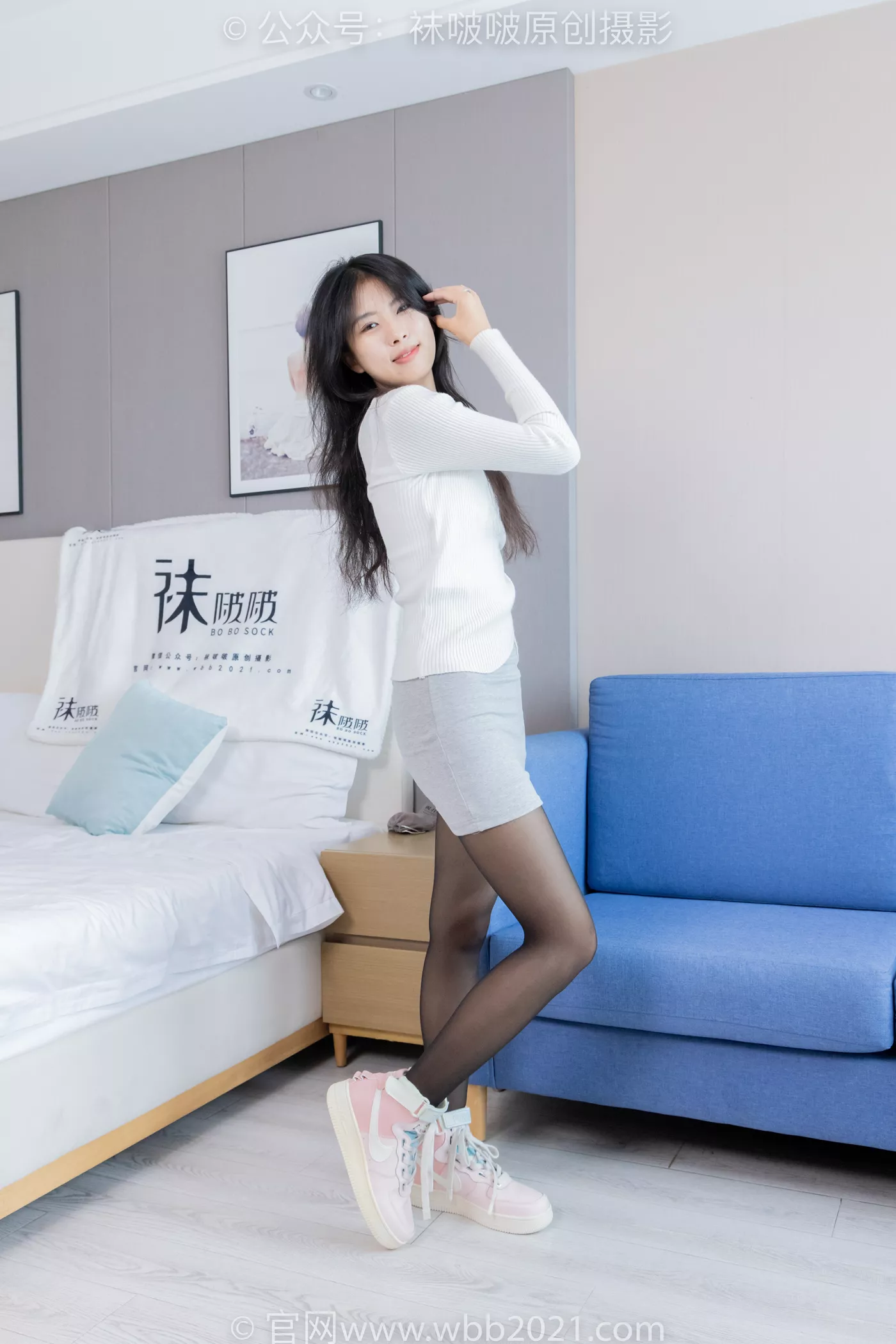 图片[83]-[BoBoSocks袜啵啵]NO.462 奶油-板鞋、厚肉丝、黑丝[100P] – 速更版-美库