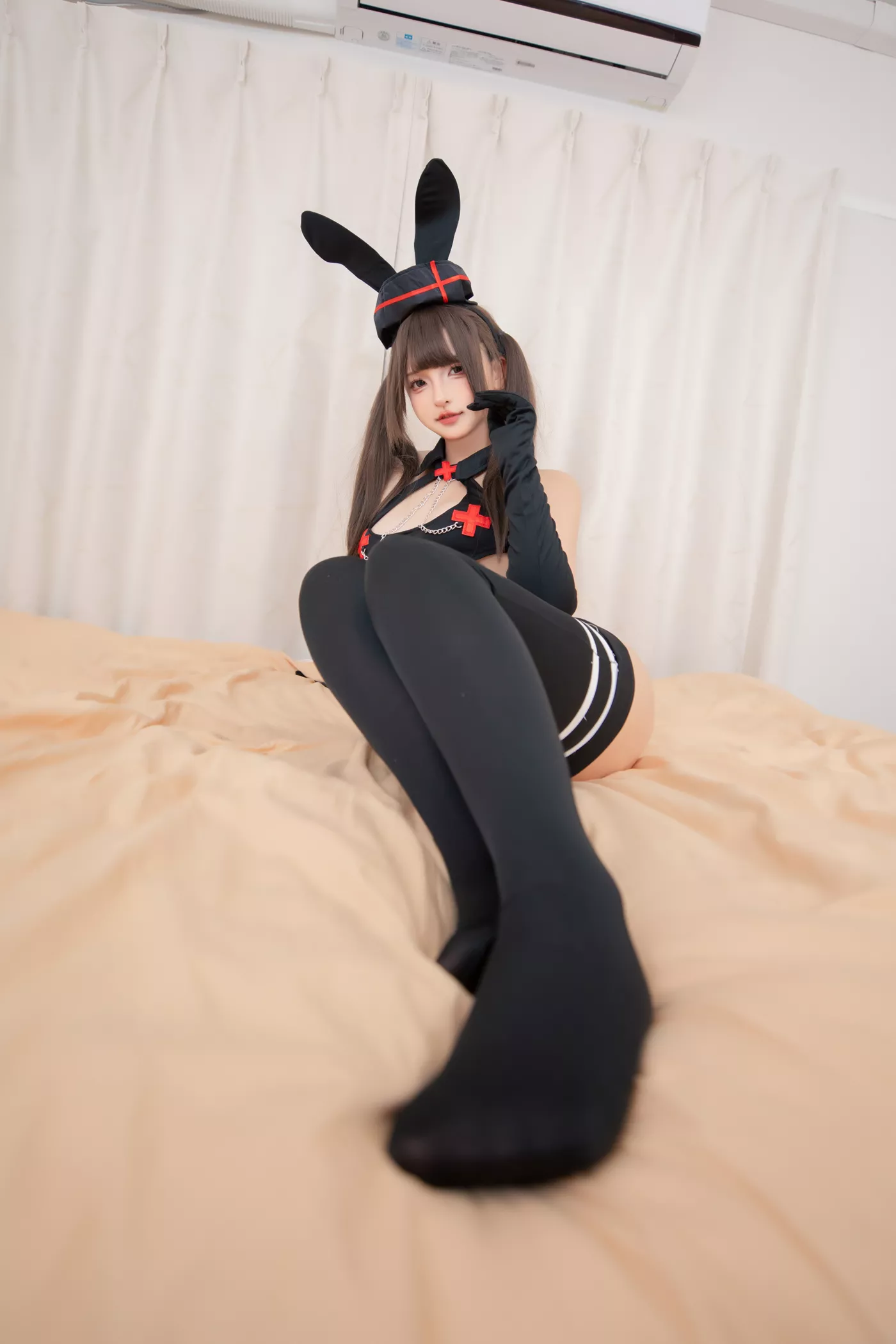 图片[43]-神楽板真冬  – 黑兔护士[47P] – 速更版-美库