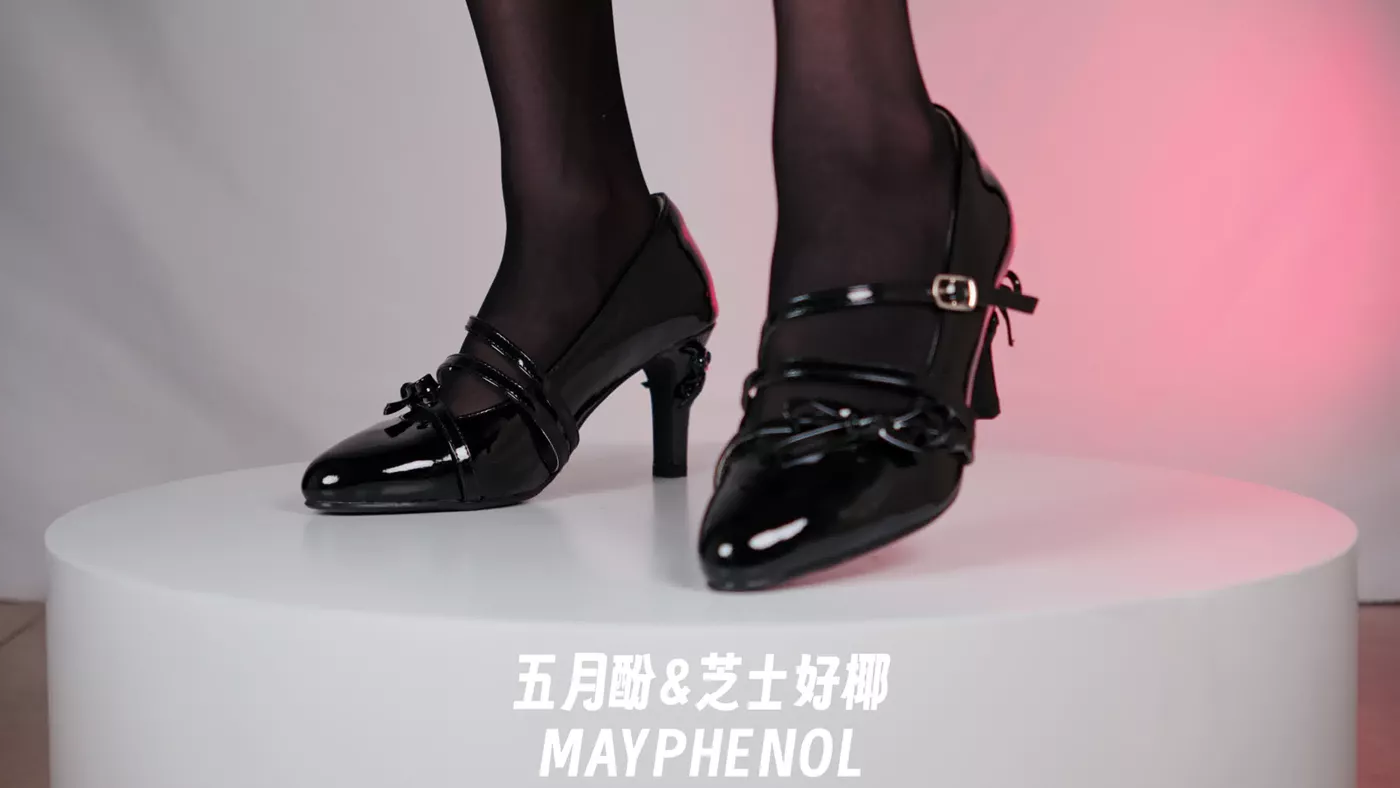 图片[16]-芝士好椰 – 纯欲黑色 桃小坞花笺黑[20P] – 速更版-美库