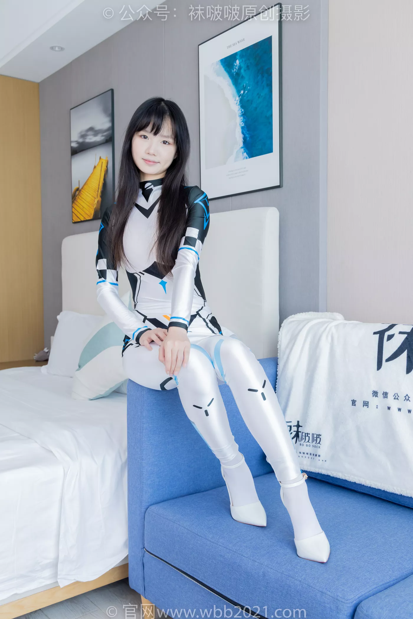 图片[16]-[BoBoSocks袜啵啵]NO.463 甜甜圈-高跟鞋、厚白丝、裸足、连体衣裤里丝[88P] – 速更版-美库
