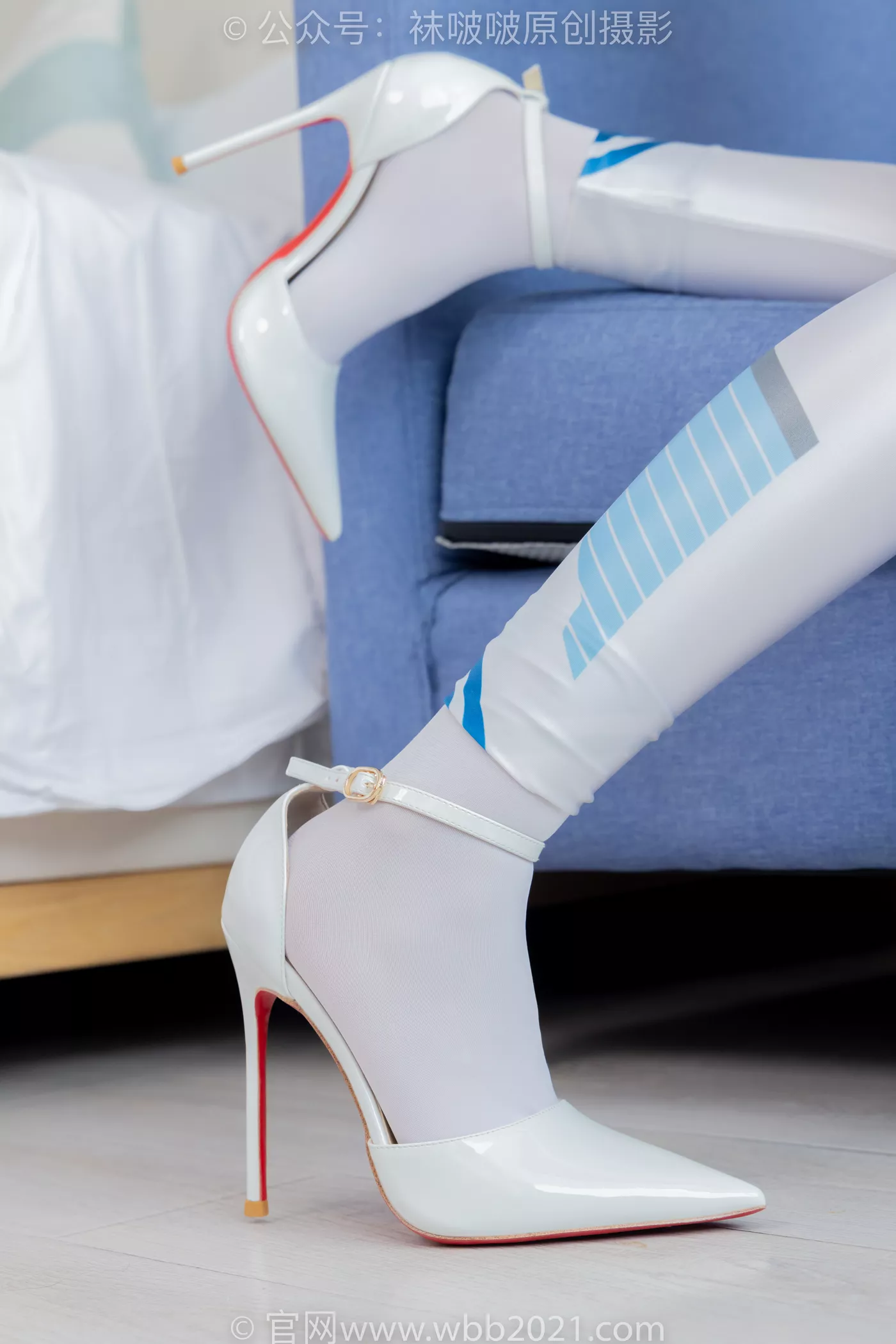 图片[21]-[BoBoSocks袜啵啵]NO.463 甜甜圈-高跟鞋、厚白丝、裸足、连体衣裤里丝[88P] – 速更版-美库