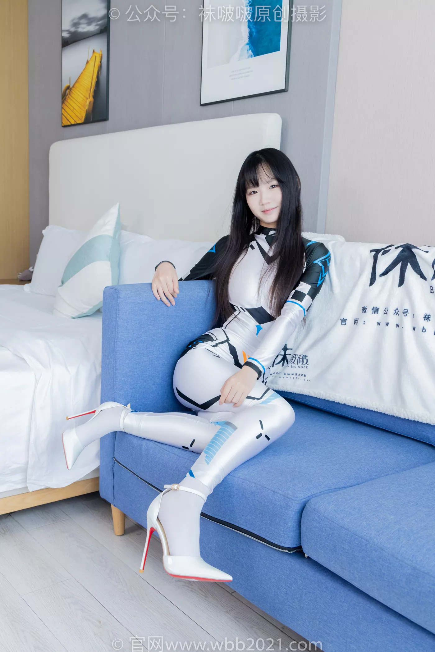 图片[26]-[BoBoSocks袜啵啵]NO.463 甜甜圈-高跟鞋、厚白丝、裸足、连体衣裤里丝[88P] – 速更版-美库