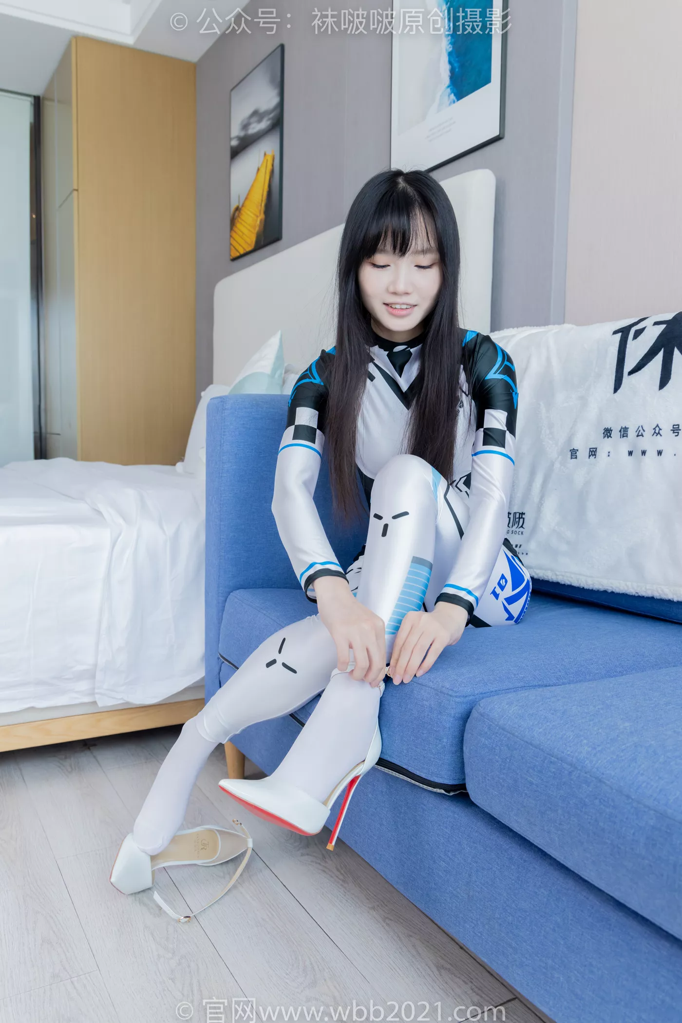 图片[28]-[BoBoSocks袜啵啵]NO.463 甜甜圈-高跟鞋、厚白丝、裸足、连体衣裤里丝[88P] – 速更版-美库