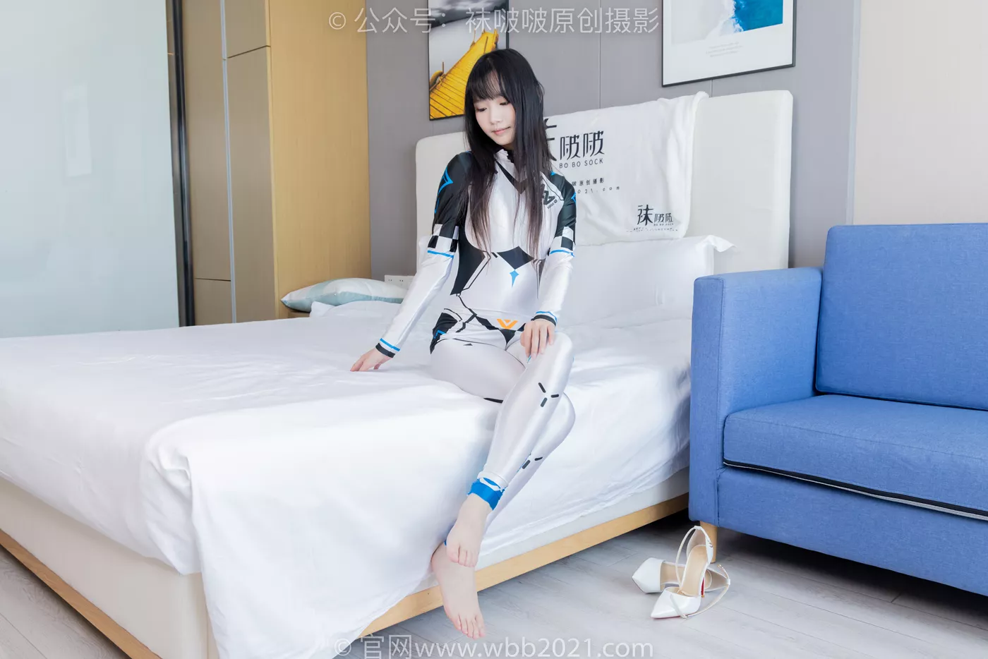 图片[74]-[BoBoSocks袜啵啵]NO.463 甜甜圈-高跟鞋、厚白丝、裸足、连体衣裤里丝[88P] – 速更版-美库