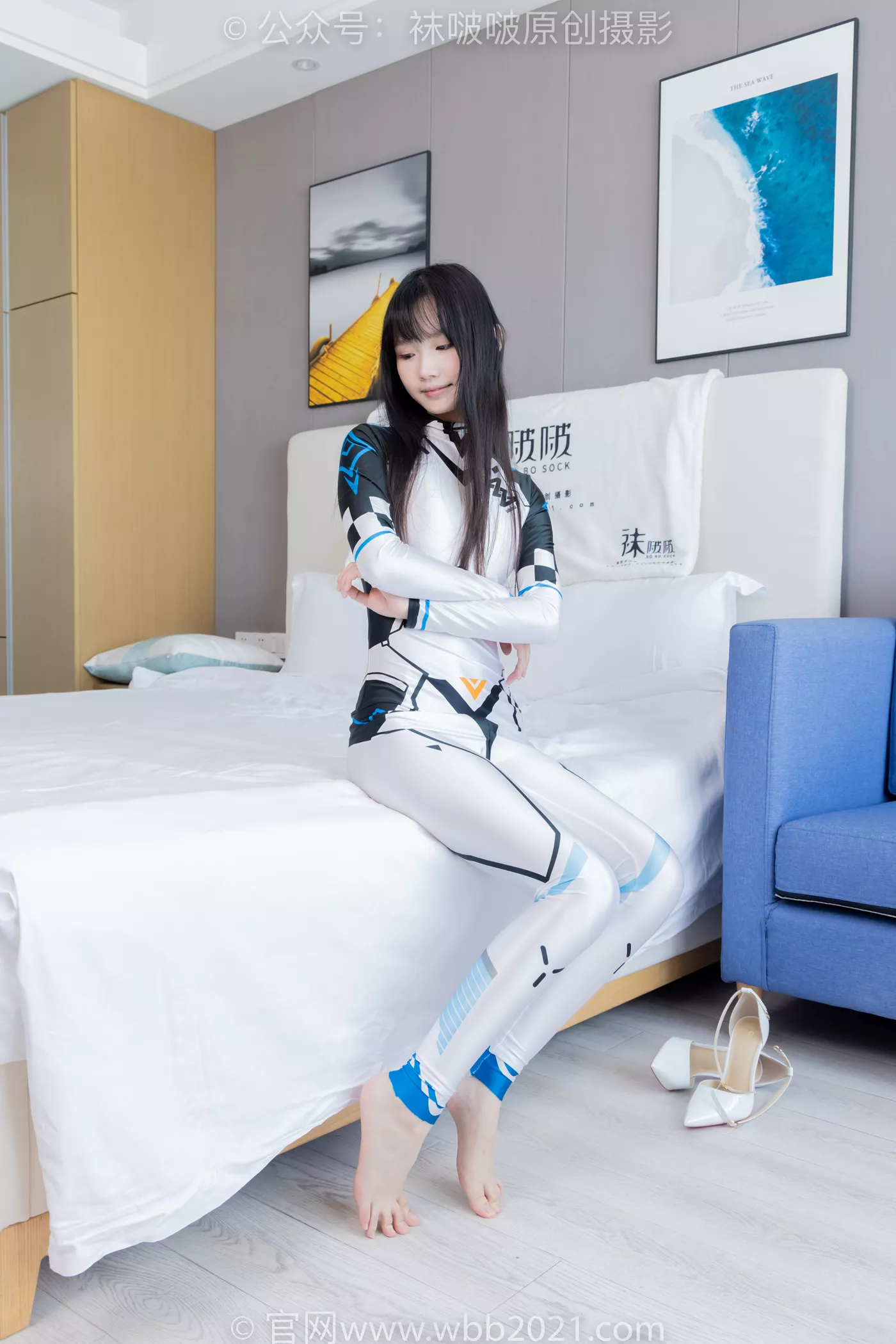 图片[77]-[BoBoSocks袜啵啵]NO.463 甜甜圈-高跟鞋、厚白丝、裸足、连体衣裤里丝[88P] – 速更版-美库