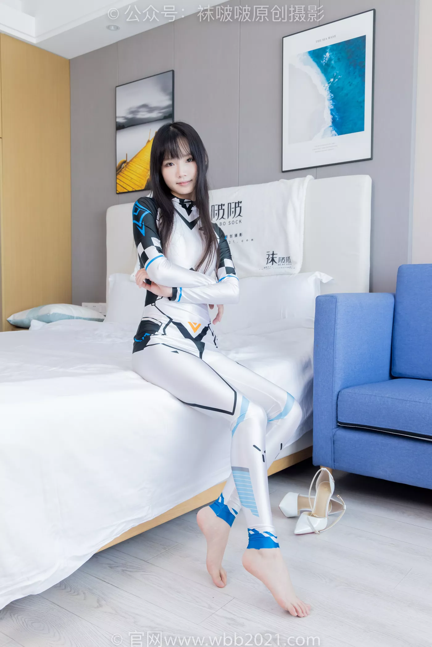 图片[78]-[BoBoSocks袜啵啵]NO.463 甜甜圈-高跟鞋、厚白丝、裸足、连体衣裤里丝[88P] – 速更版-美库