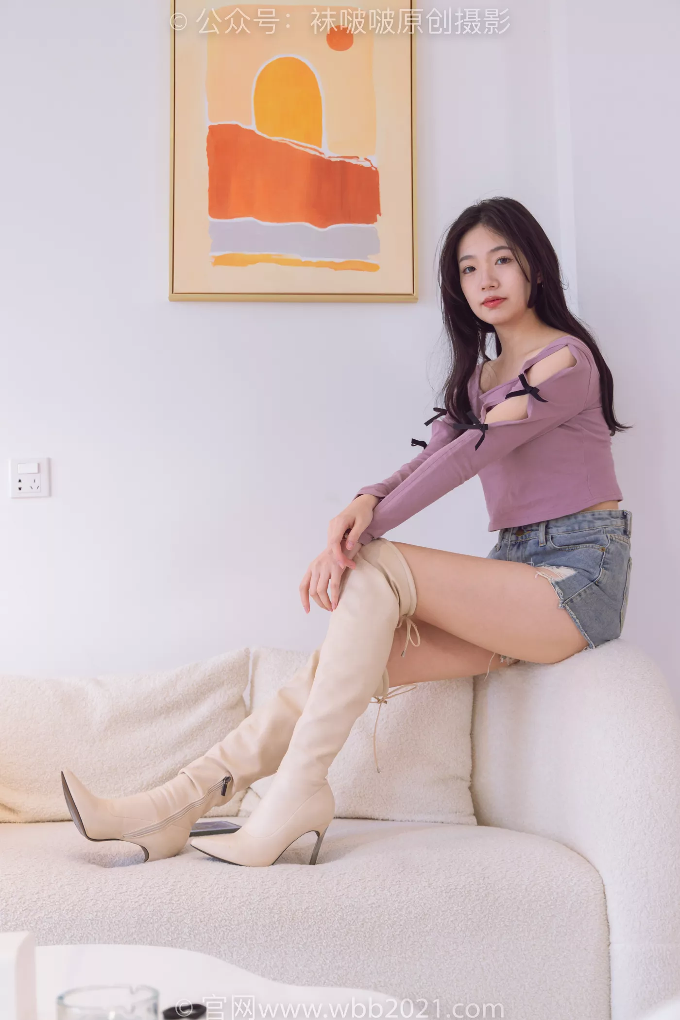 图片[10]-[BoBoSocks袜啵啵]NO.465 小甜豆-长靴、白棉袜、裸足[92P] – 速更版-美库