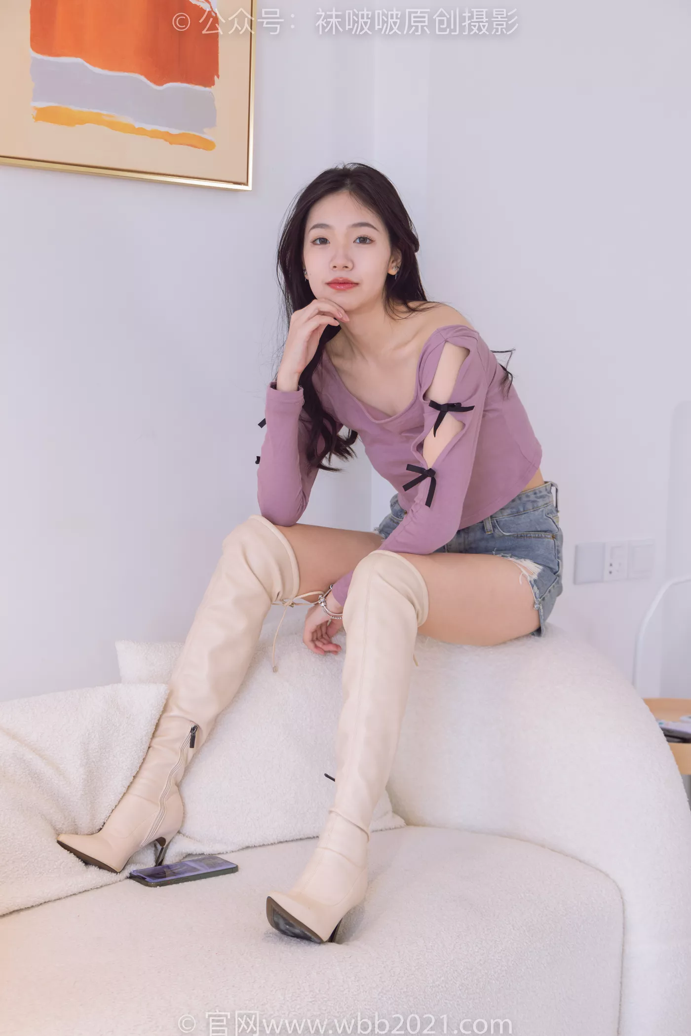 图片[12]-[BoBoSocks袜啵啵]NO.465 小甜豆-长靴、白棉袜、裸足[92P] – 速更版-美库