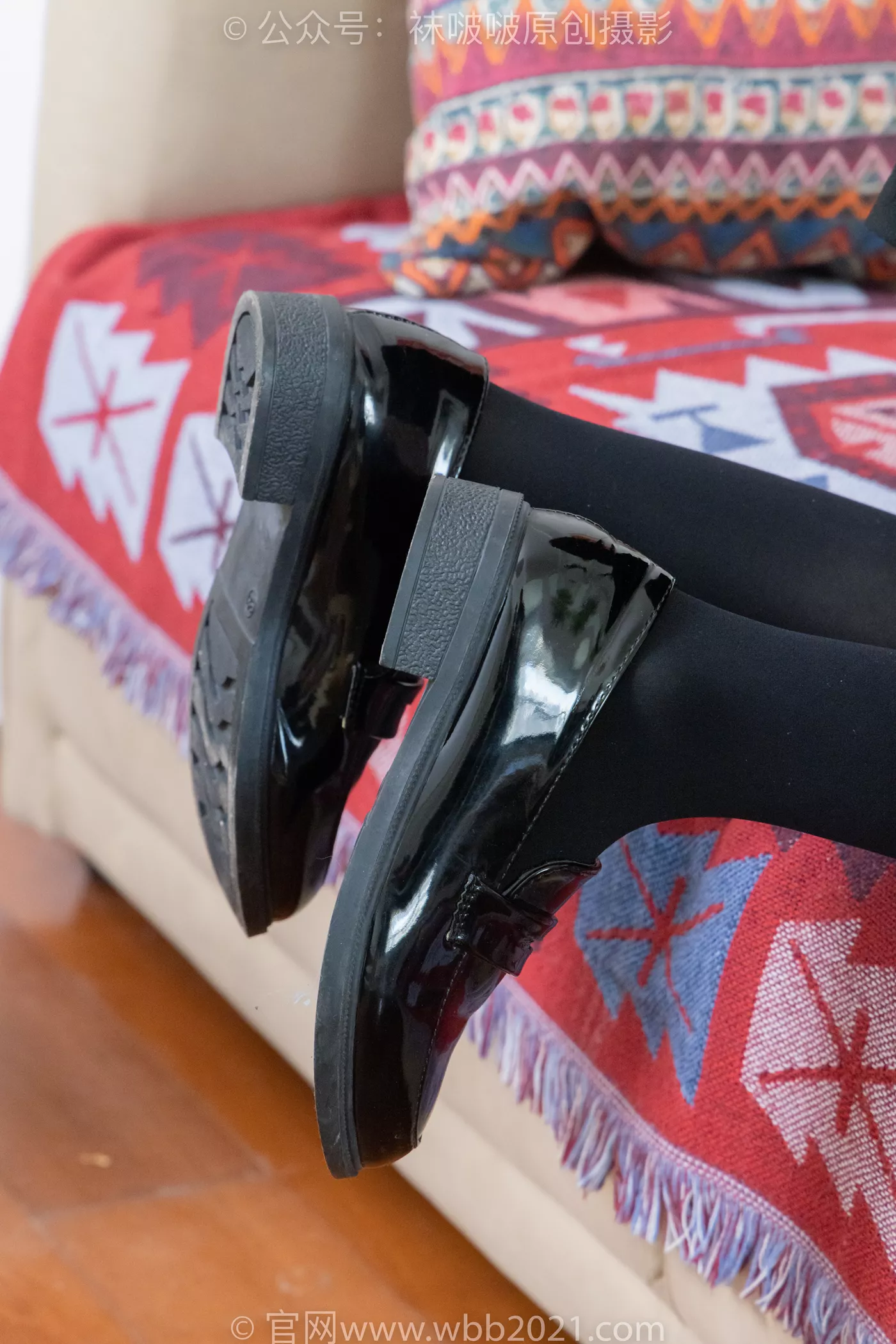 图片[13]-[BoBoSocks袜啵啵]NO.466 糯米-皮鞋、厚黑丝[100P] – 速更版-美库