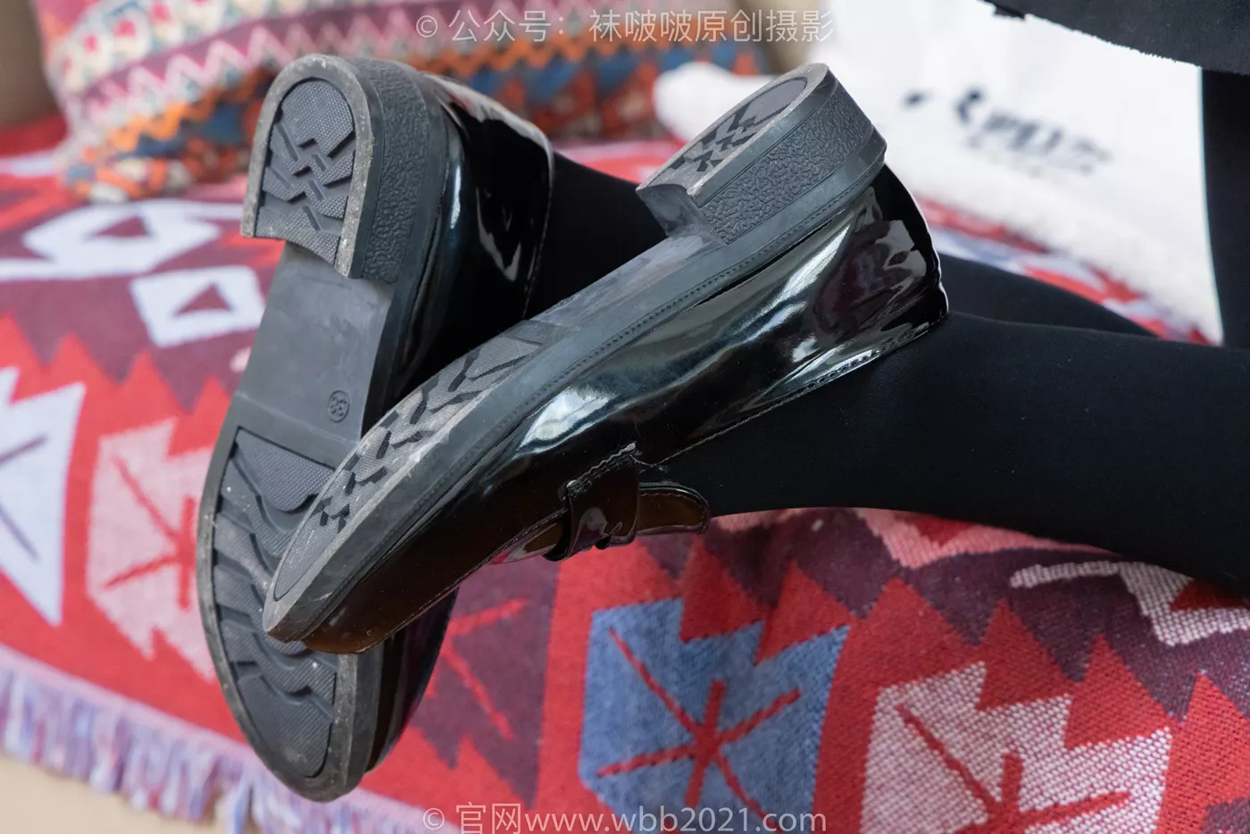 图片[14]-[BoBoSocks袜啵啵]NO.466 糯米-皮鞋、厚黑丝[100P] – 速更版-美库