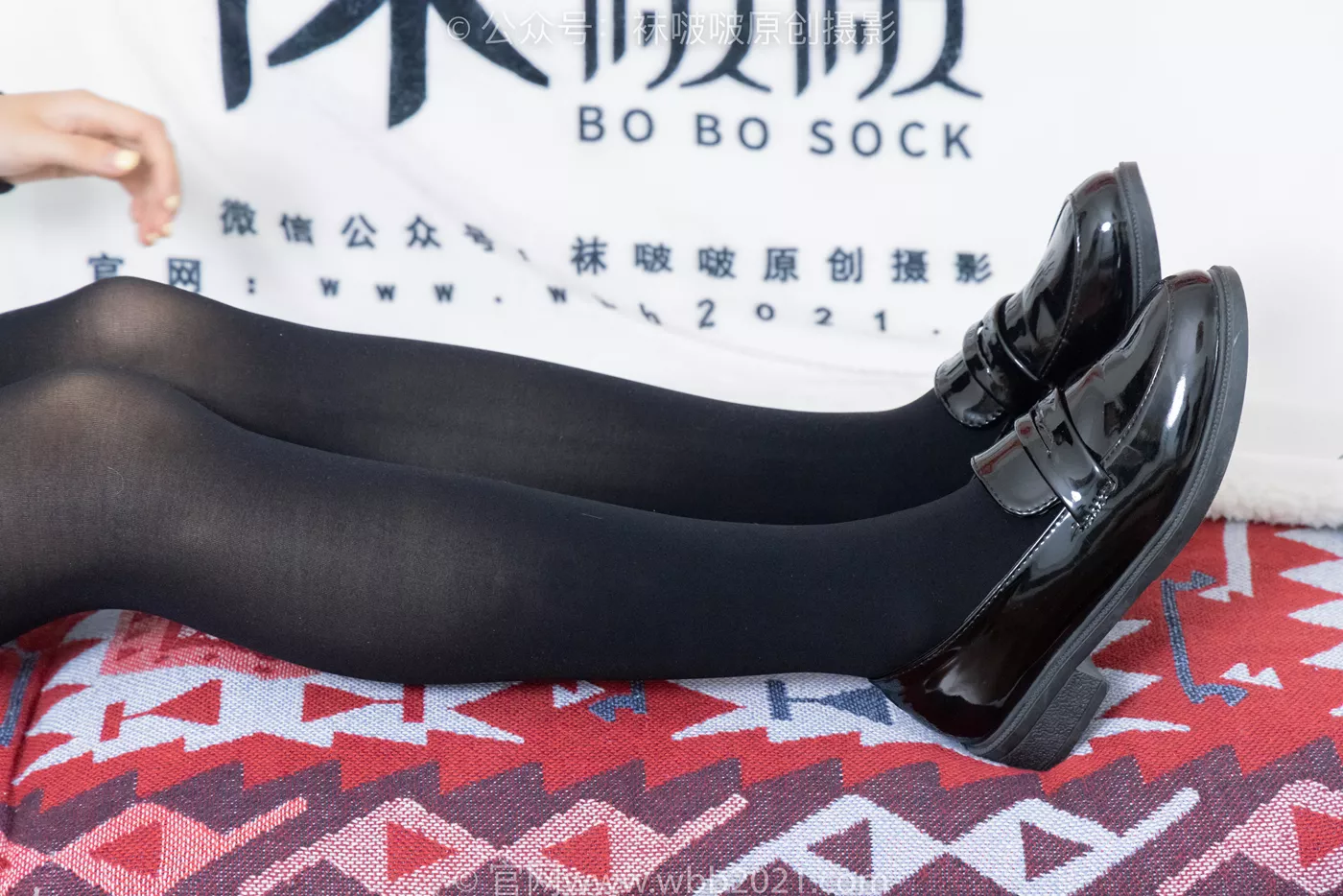 图片[15]-[BoBoSocks袜啵啵]NO.466 糯米-皮鞋、厚黑丝[100P] – 速更版-美库