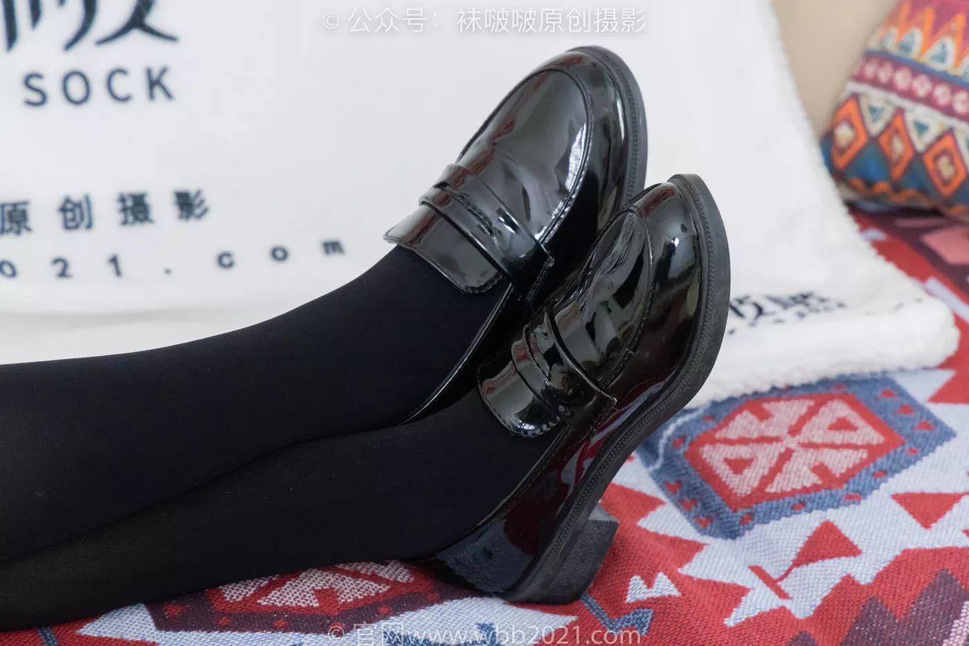 图片[23]-[BoBoSocks袜啵啵]NO.466 糯米-皮鞋、厚黑丝[100P] – 速更版-美库