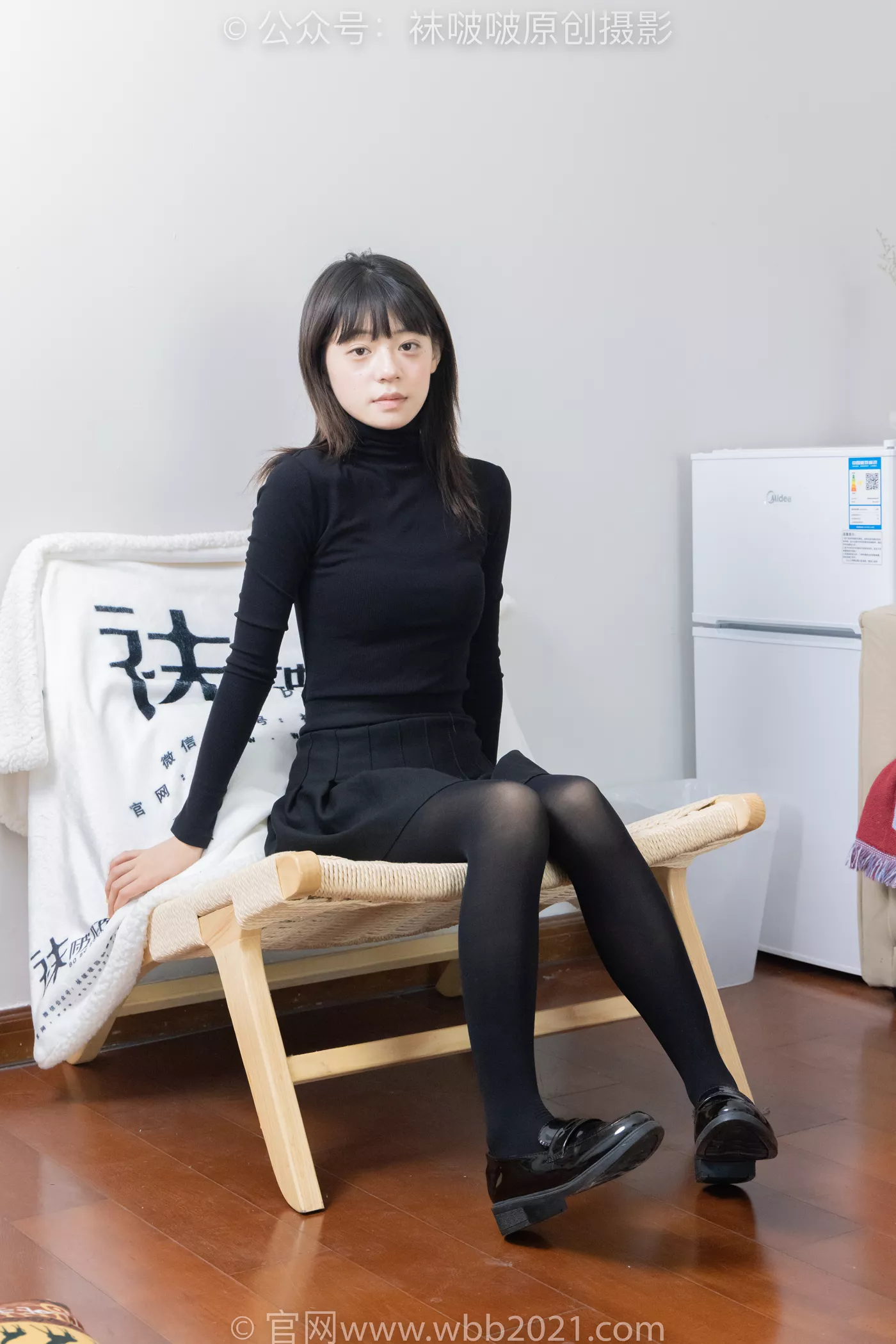 图片[29]-[BoBoSocks袜啵啵]NO.466 糯米-皮鞋、厚黑丝[100P] – 速更版-美库