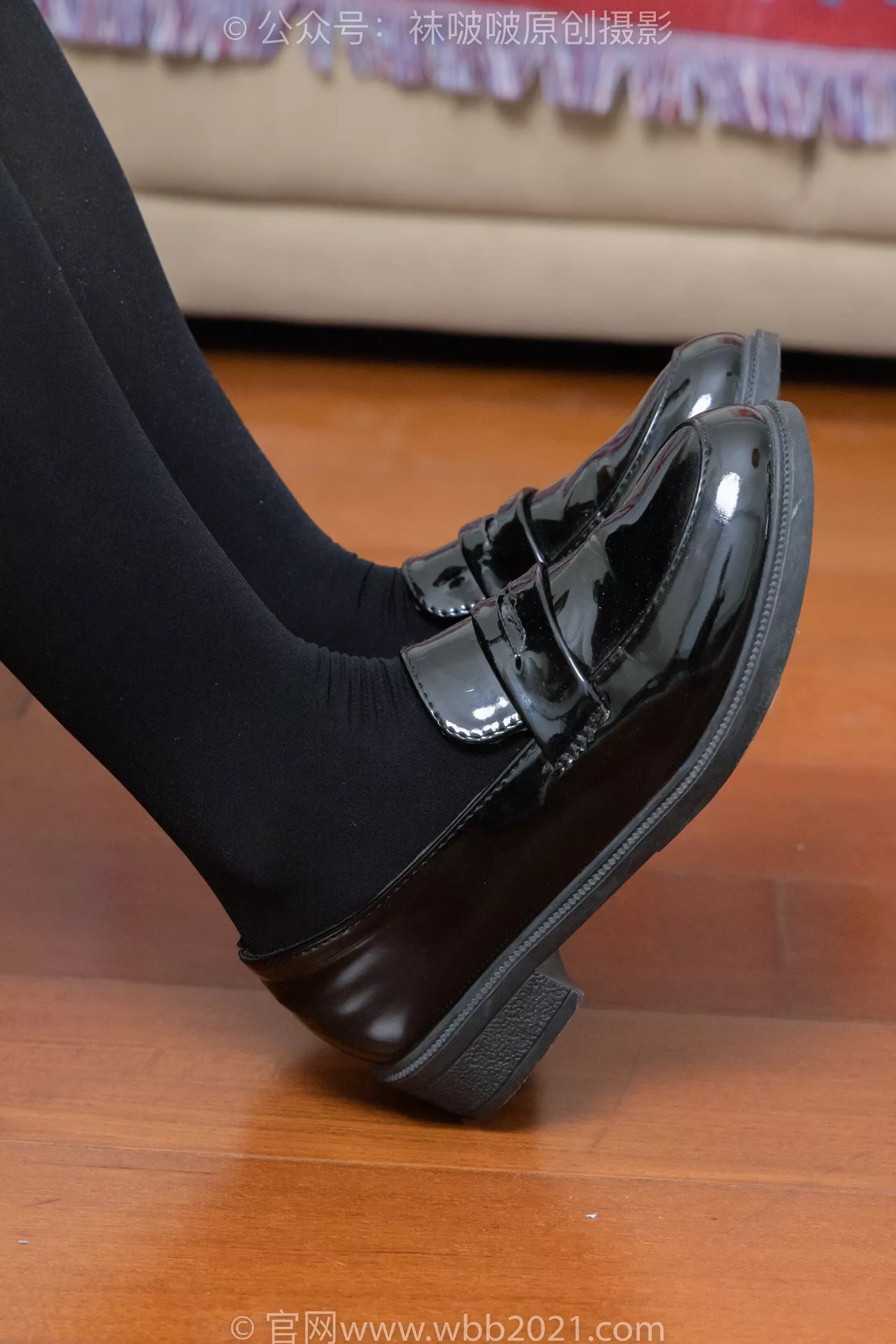 图片[34]-[BoBoSocks袜啵啵]NO.466 糯米-皮鞋、厚黑丝[100P] – 速更版-美库