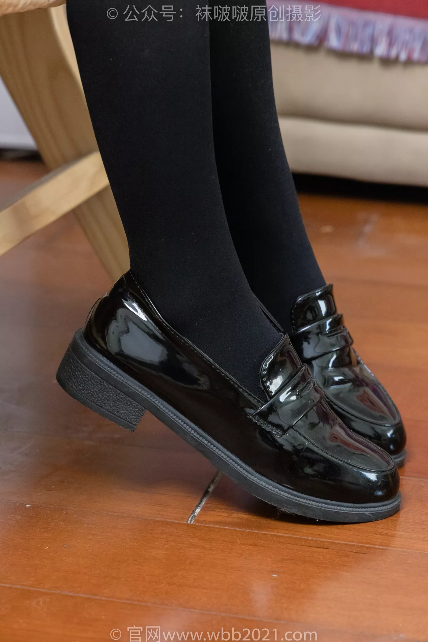 图片[35]-[BoBoSocks袜啵啵]NO.466 糯米-皮鞋、厚黑丝[100P] – 速更版-美库