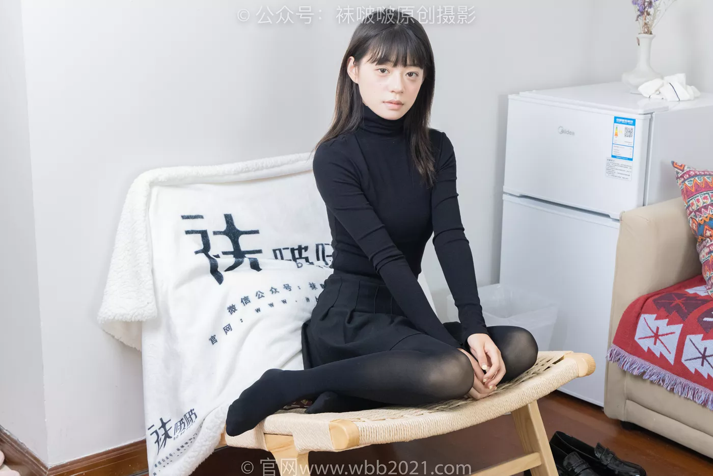 图片[36]-[BoBoSocks袜啵啵]NO.466 糯米-皮鞋、厚黑丝[100P] – 速更版-美库