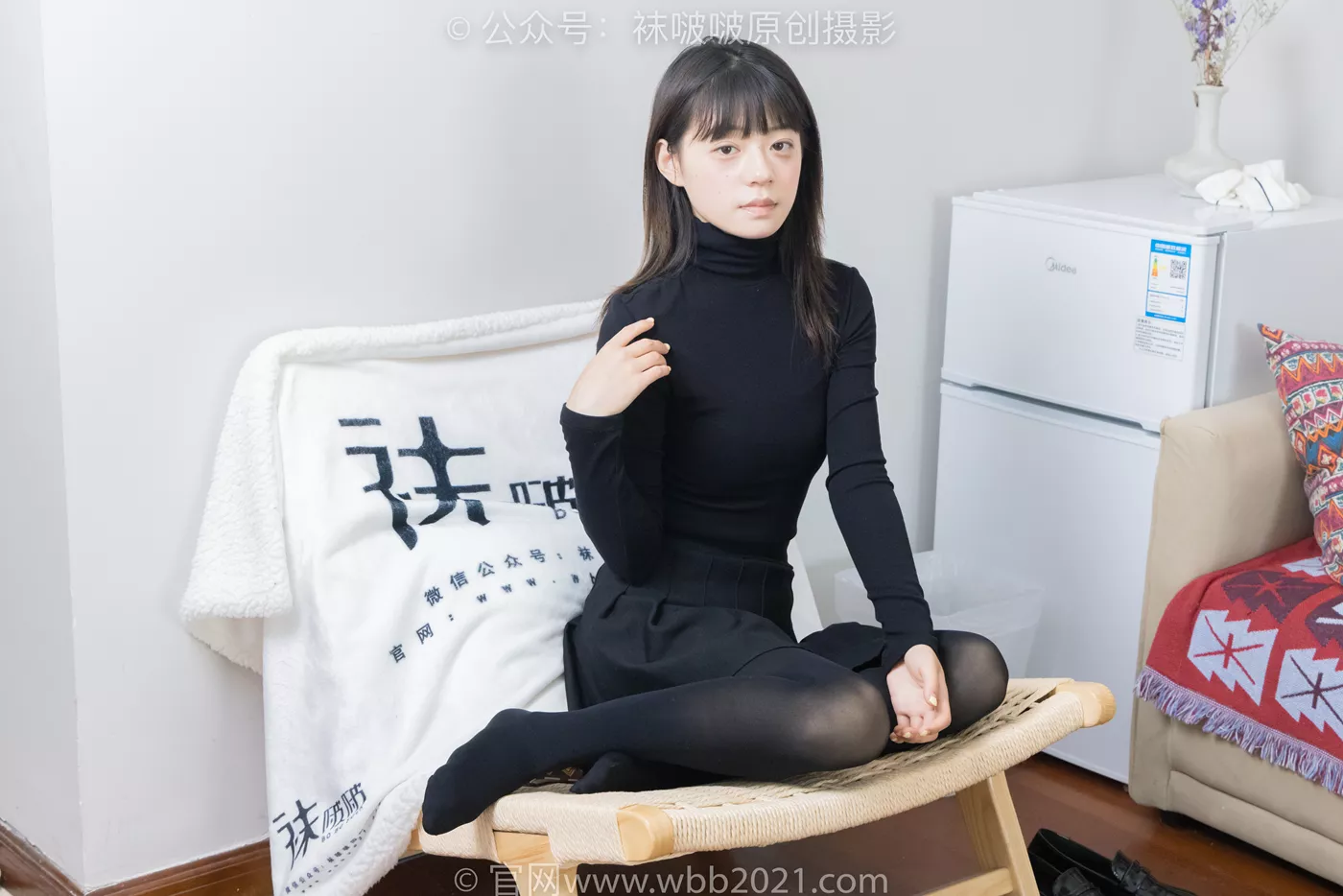 图片[37]-[BoBoSocks袜啵啵]NO.466 糯米-皮鞋、厚黑丝[100P] – 速更版-美库