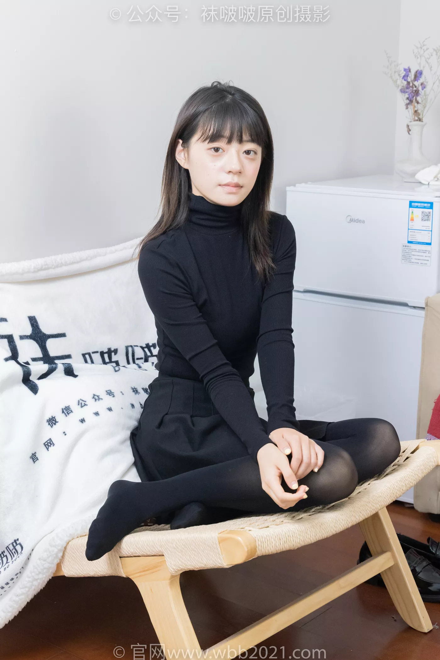 图片[40]-[BoBoSocks袜啵啵]NO.466 糯米-皮鞋、厚黑丝[100P] – 速更版-美库