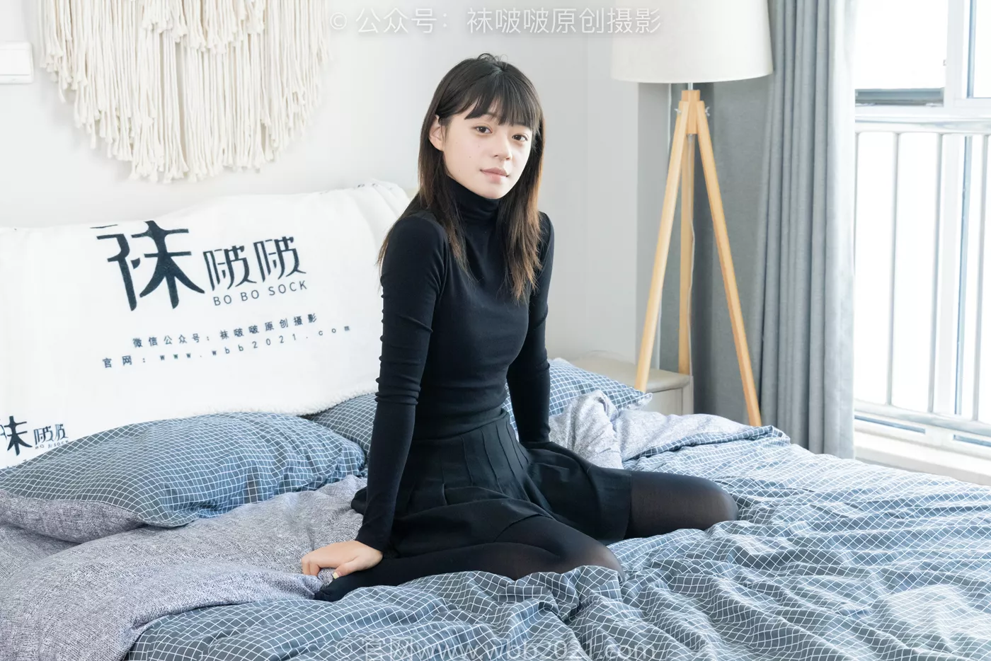 图片[49]-[BoBoSocks袜啵啵]NO.466 糯米-皮鞋、厚黑丝[100P] – 速更版-美库