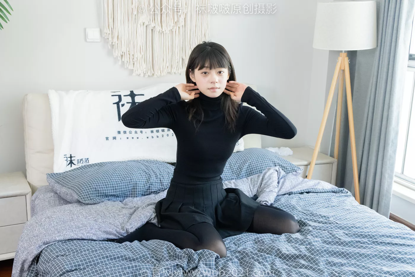 图片[52]-[BoBoSocks袜啵啵]NO.466 糯米-皮鞋、厚黑丝[100P] – 速更版-美库