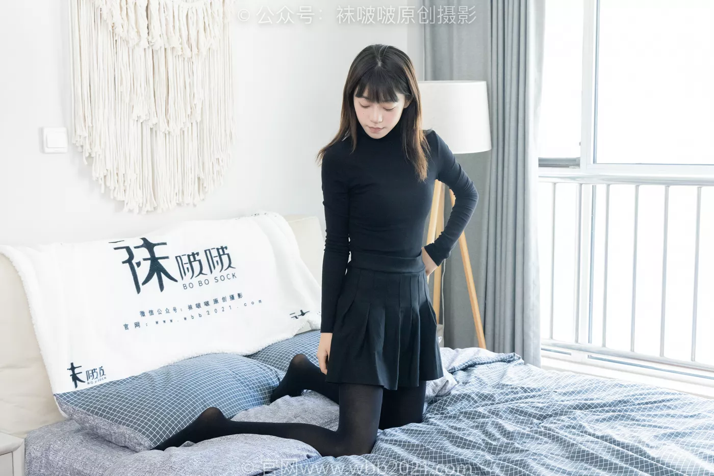 图片[63]-[BoBoSocks袜啵啵]NO.466 糯米-皮鞋、厚黑丝[100P] – 速更版-美库