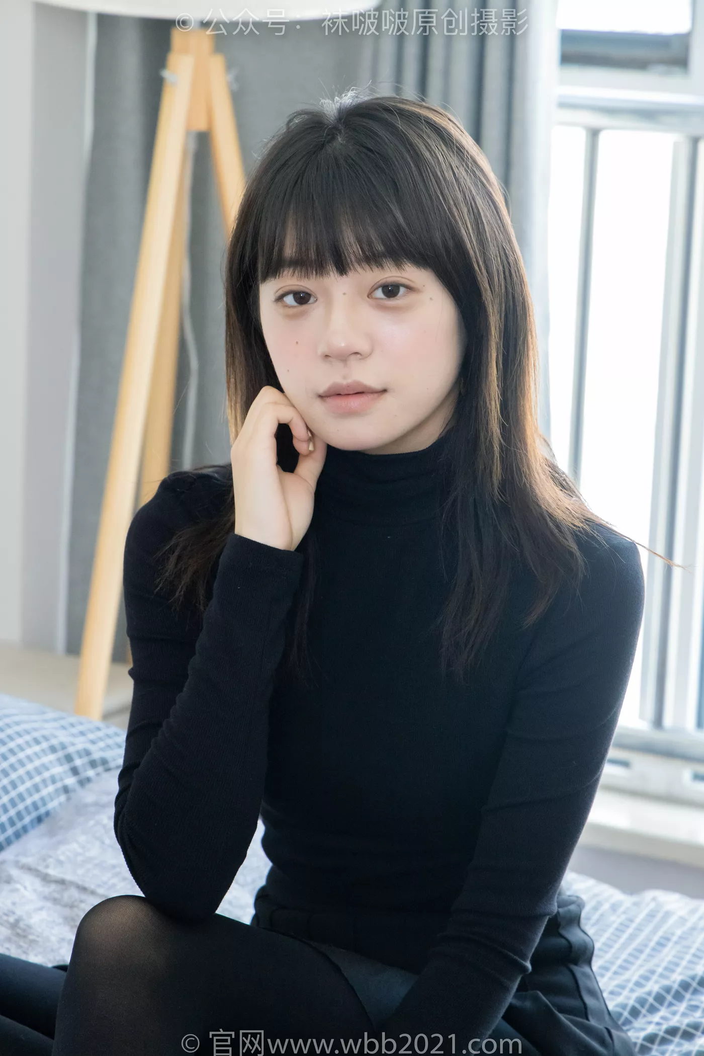 图片[70]-[BoBoSocks袜啵啵]NO.466 糯米-皮鞋、厚黑丝[100P] – 速更版-美库