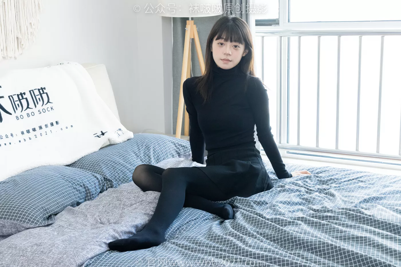 图片[73]-[BoBoSocks袜啵啵]NO.466 糯米-皮鞋、厚黑丝[100P] – 速更版-美库