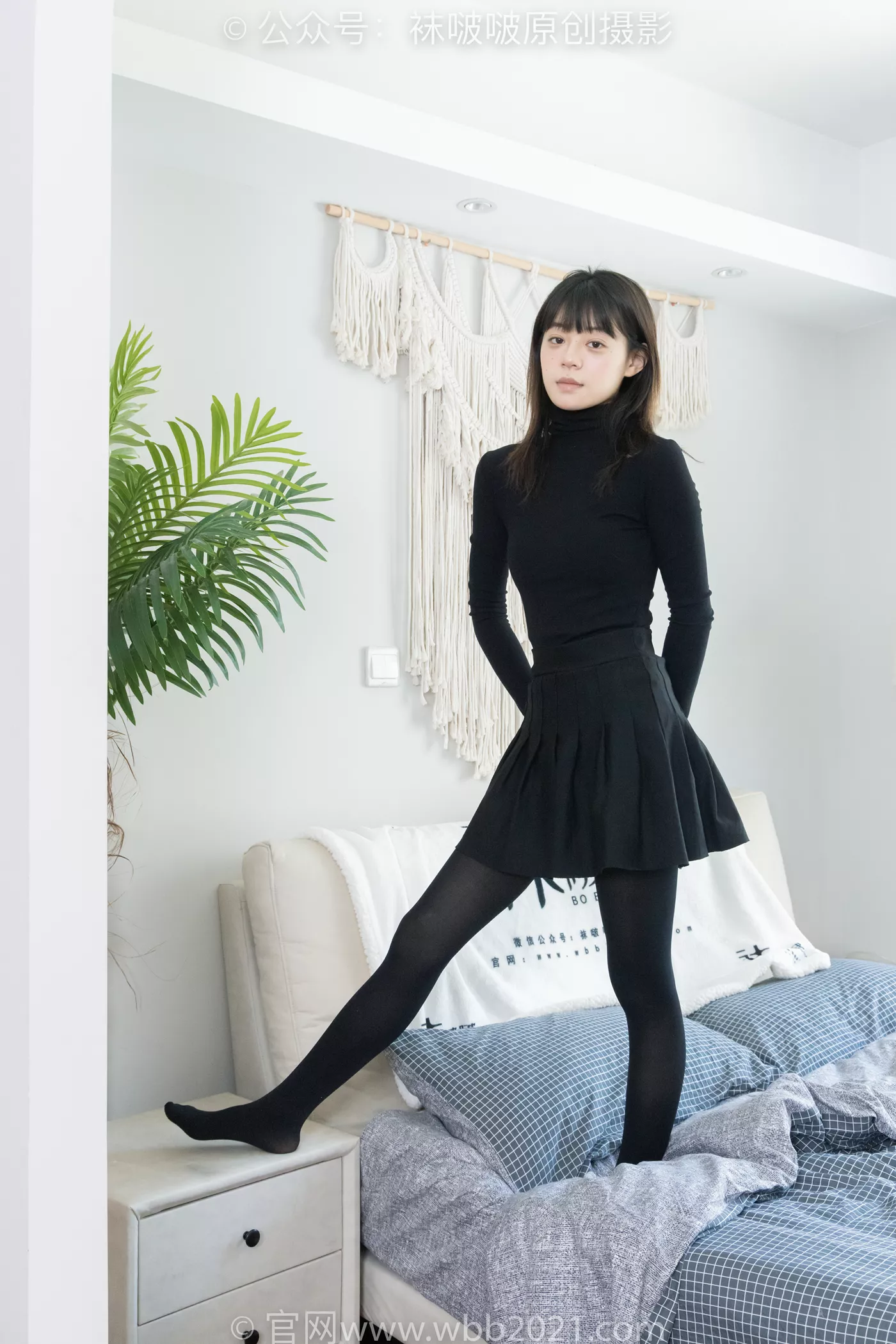 图片[76]-[BoBoSocks袜啵啵]NO.466 糯米-皮鞋、厚黑丝[100P] – 速更版-美库