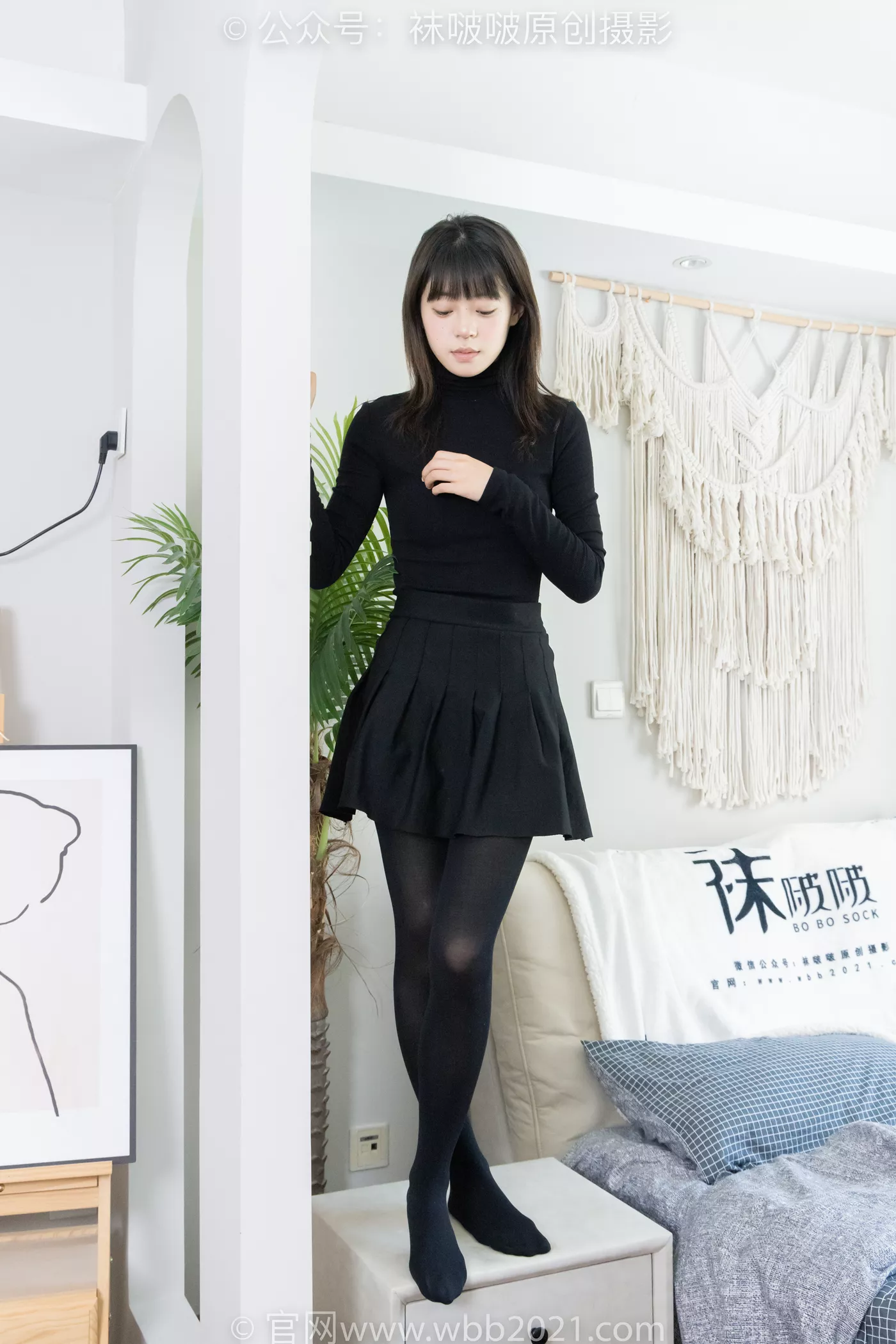 图片[81]-[BoBoSocks袜啵啵]NO.466 糯米-皮鞋、厚黑丝[100P] – 速更版-美库