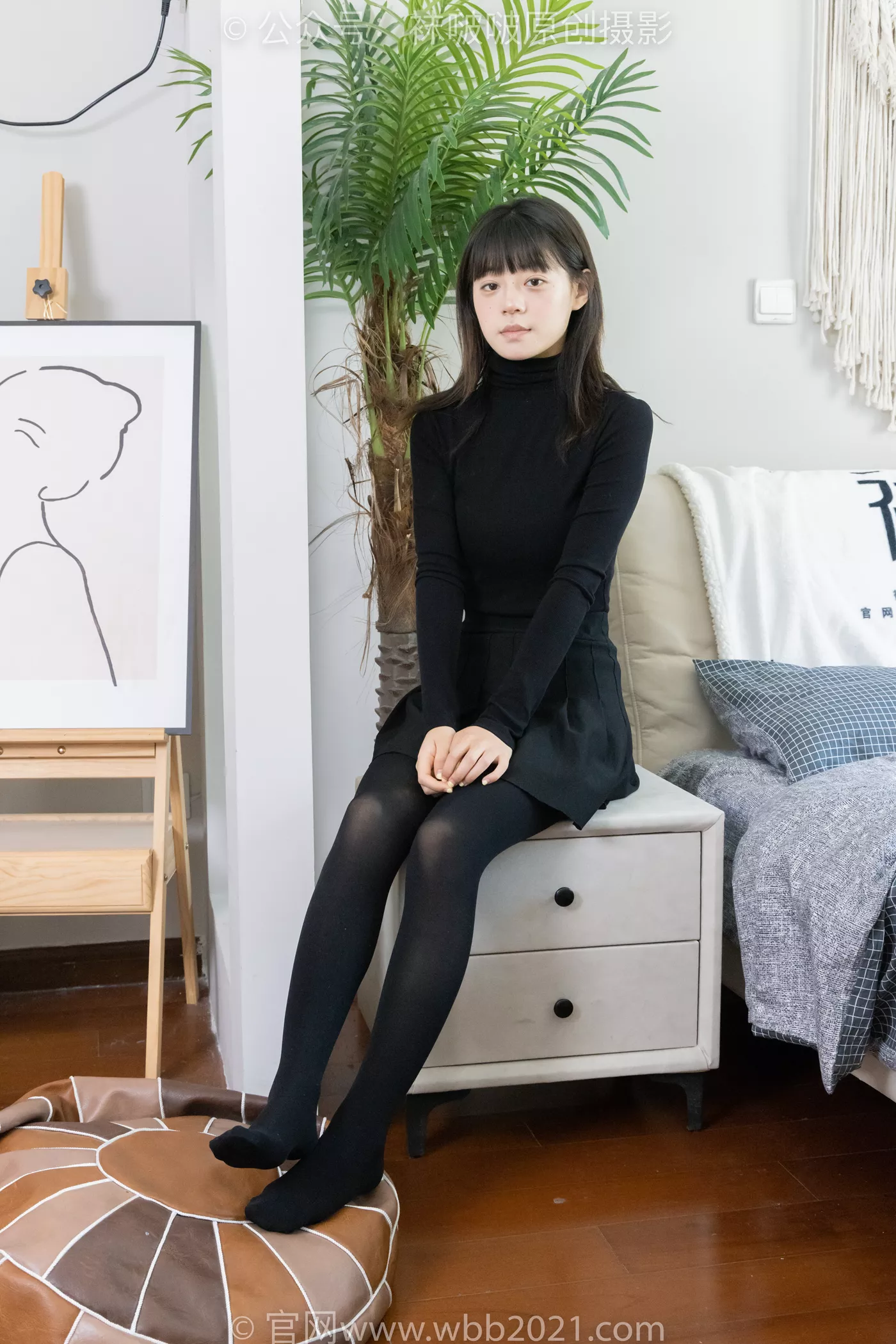 图片[95]-[BoBoSocks袜啵啵]NO.466 糯米-皮鞋、厚黑丝[100P] – 速更版-美库