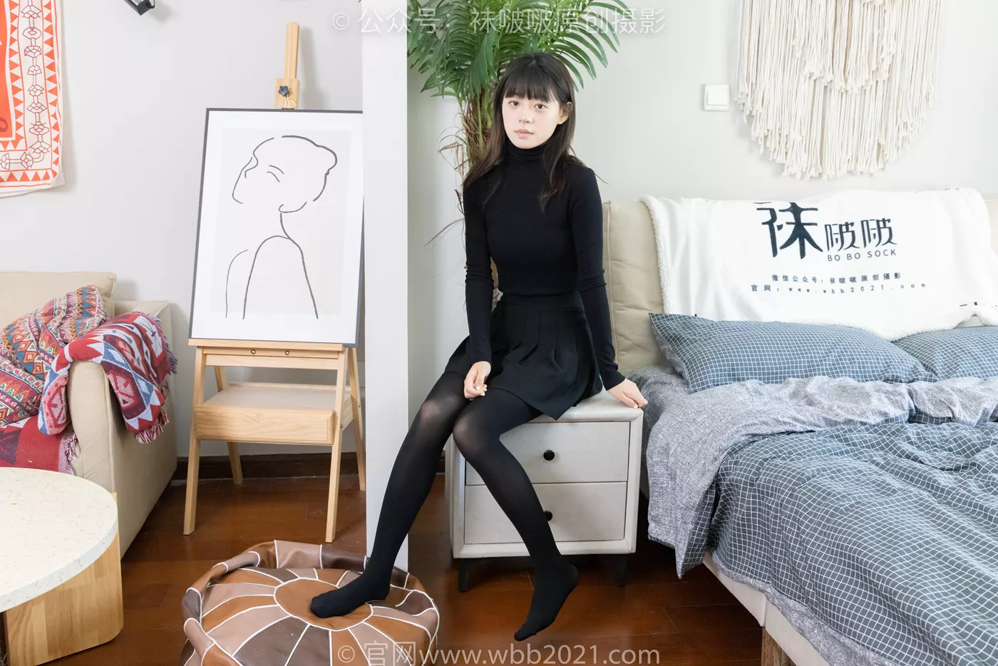 图片[96]-[BoBoSocks袜啵啵]NO.466 糯米-皮鞋、厚黑丝[100P] – 速更版-美库