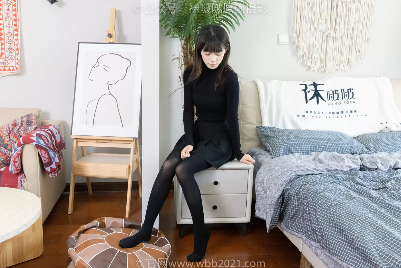 图片[97]-[BoBoSocks袜啵啵]NO.466 糯米-皮鞋、厚黑丝[100P] – 速更版-美库