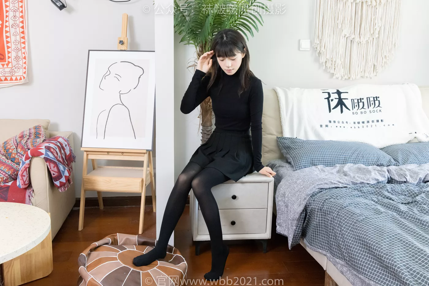 图片[98]-[BoBoSocks袜啵啵]NO.466 糯米-皮鞋、厚黑丝[100P] – 速更版-美库