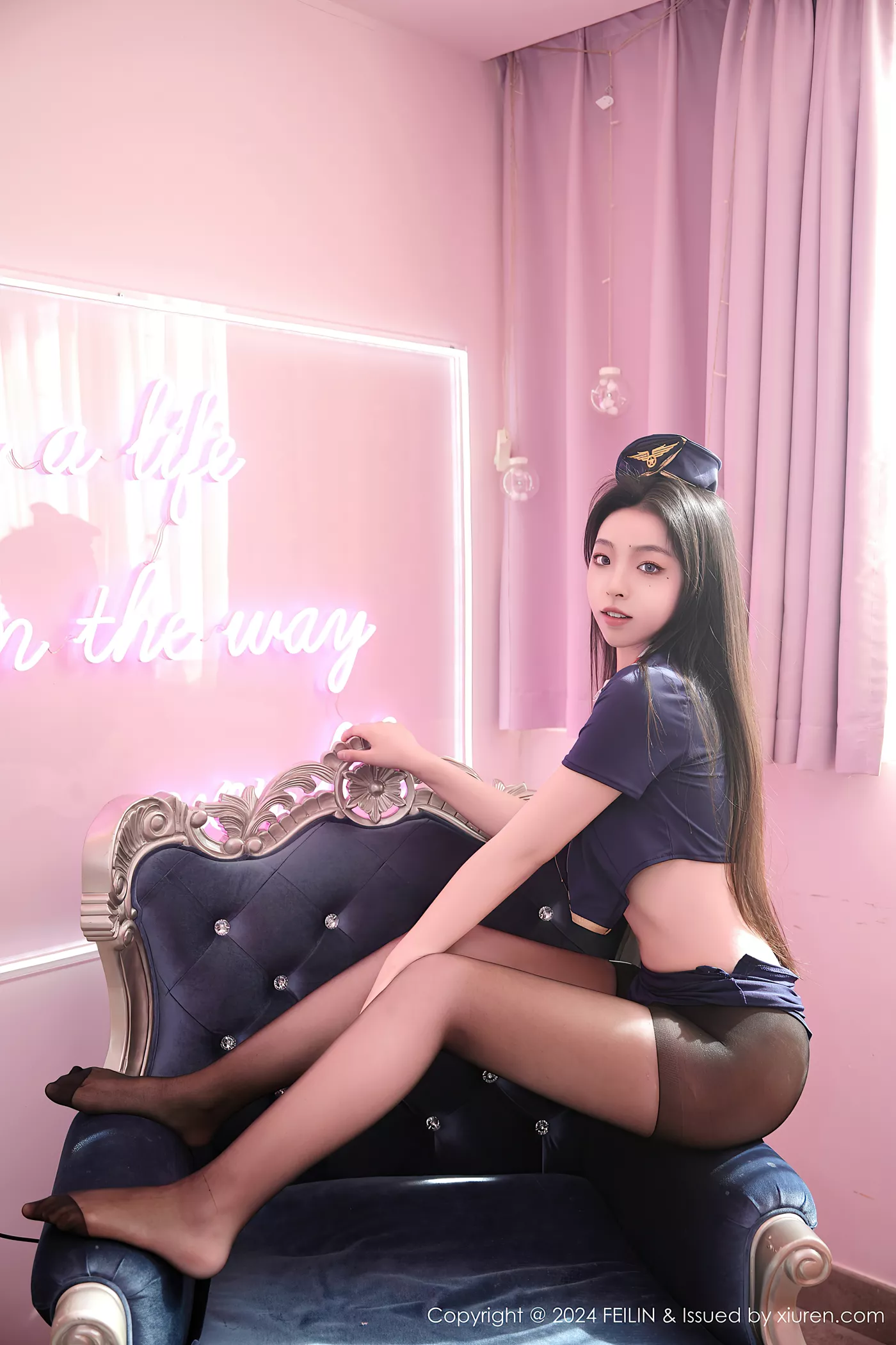 图片[25]-[Feilin嗲囡囡]2024.12.19 VOL.494 芝樱[27+1P] – 速更版-美库