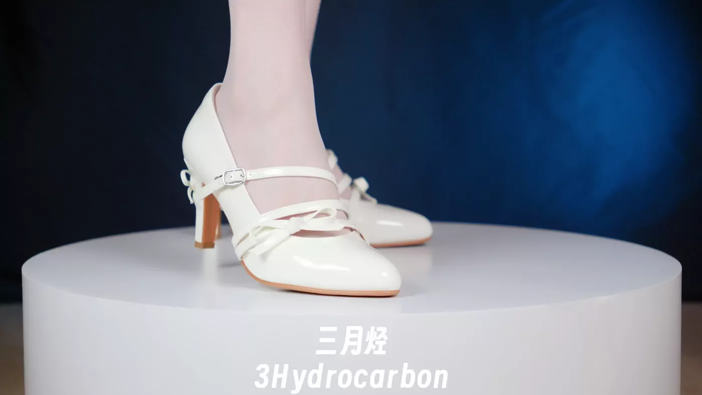 图片[18]-芝士好椰  – 纯洁白色——桃小坞花笺白[20P] – 速更版-美库