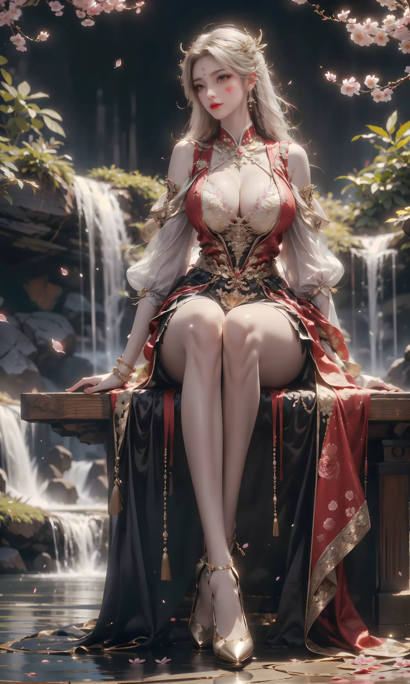 图片[10]-AI绘画 460 高山流水[23P] – 速更版-美库