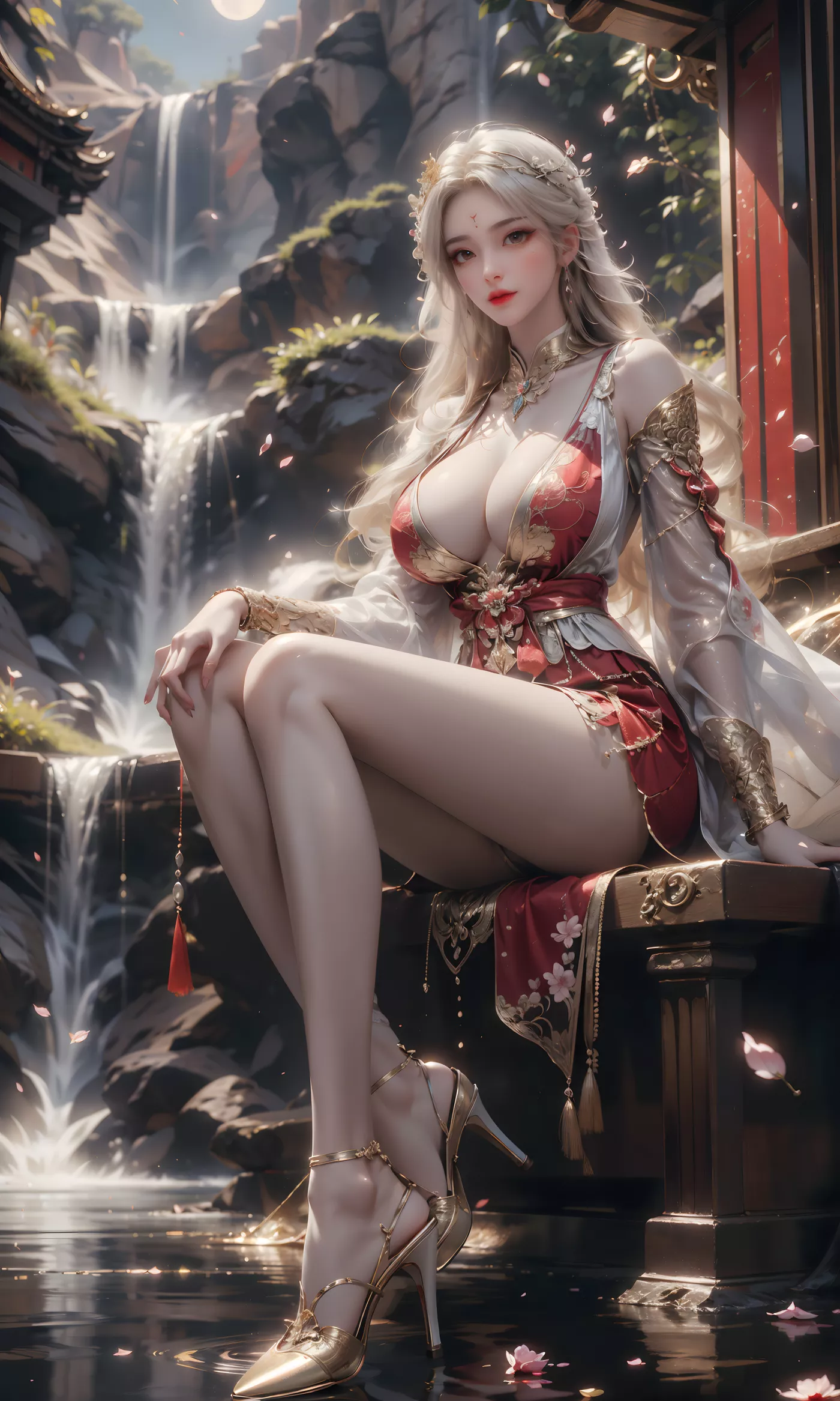 图片[11]-AI绘画 460 高山流水[23P] – 速更版-美库