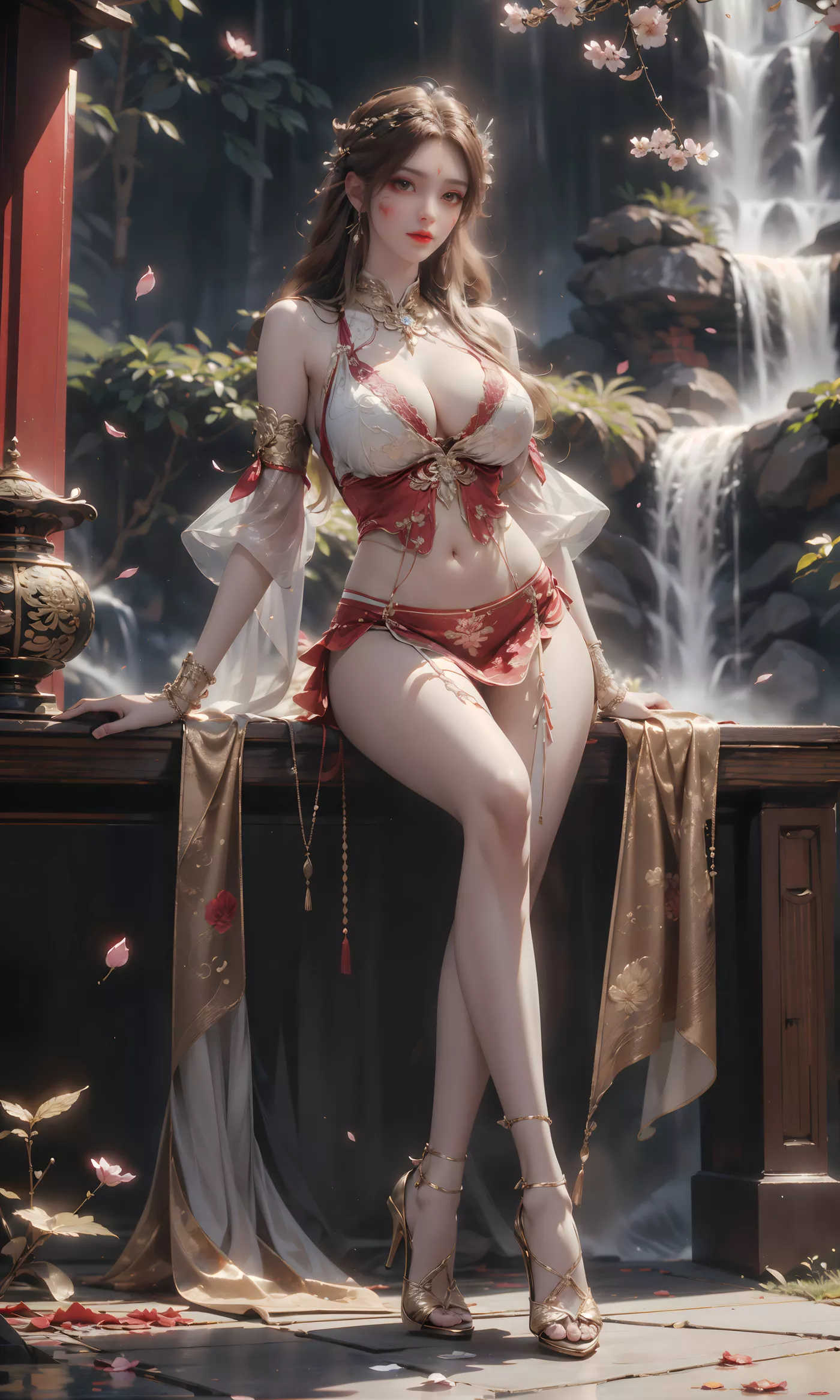 图片[14]-AI绘画 460 高山流水[23P] – 速更版-美库