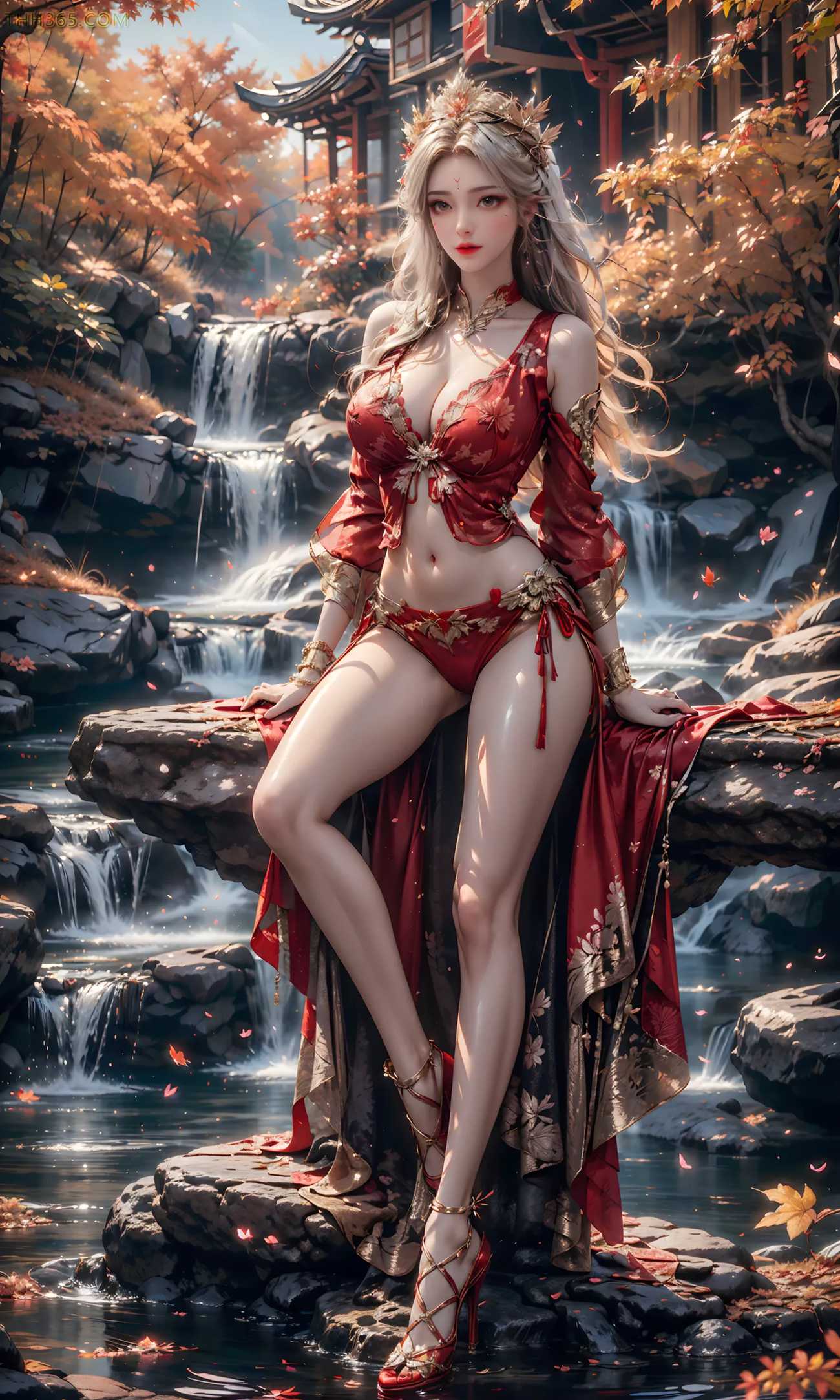 图片[24]-AI绘画 460 高山流水[23P] – 速更版-美库