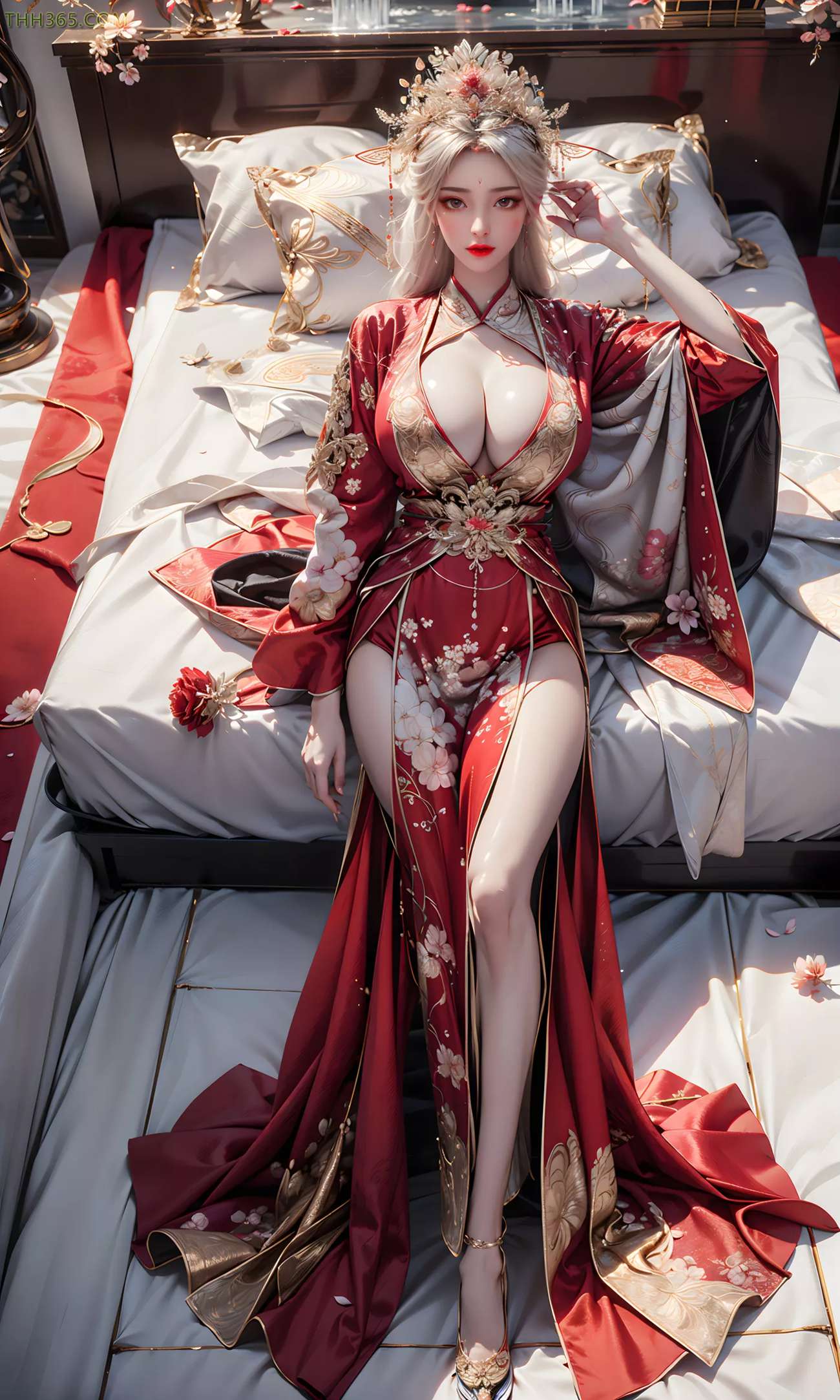 图片[11]-AI绘画 461 婚服[38P] – 速更版-美库