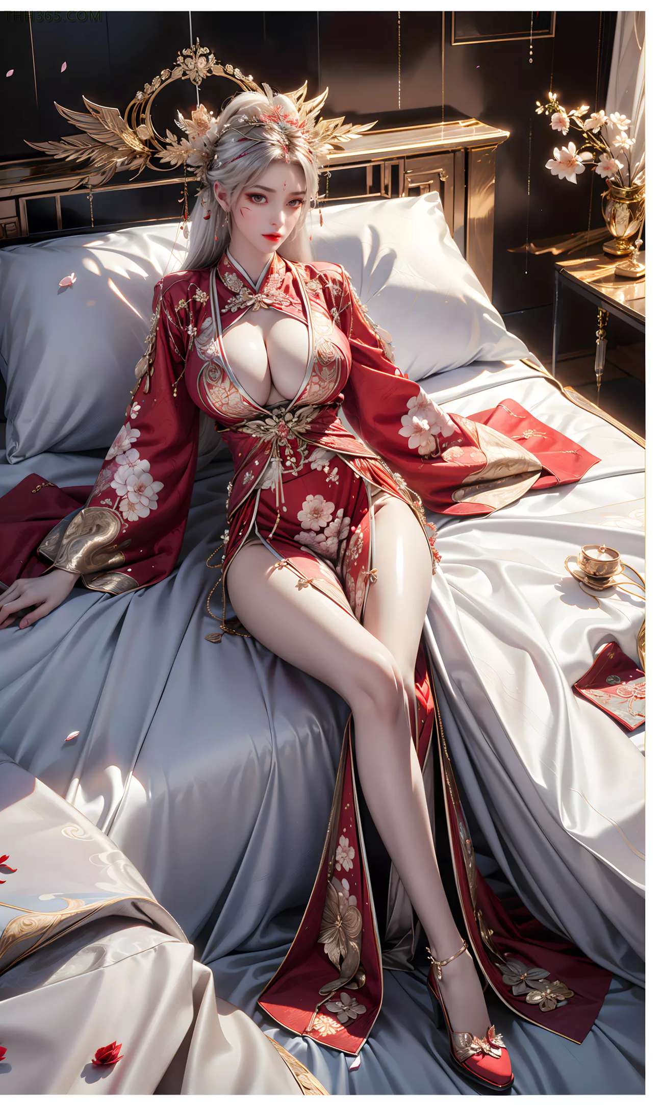 图片[12]-AI绘画 461 婚服[38P] – 速更版-美库