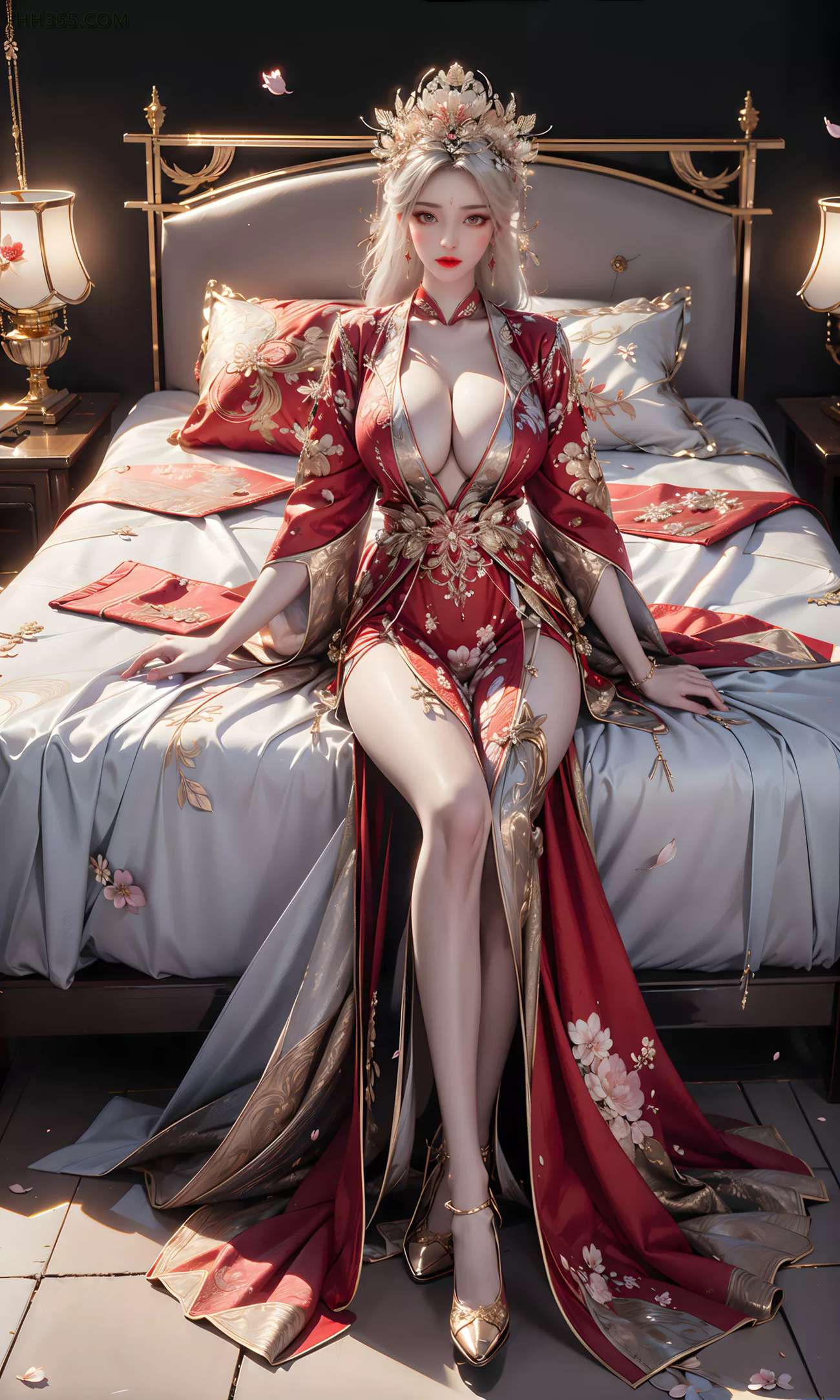 图片[15]-AI绘画 461 婚服[38P] – 速更版-美库