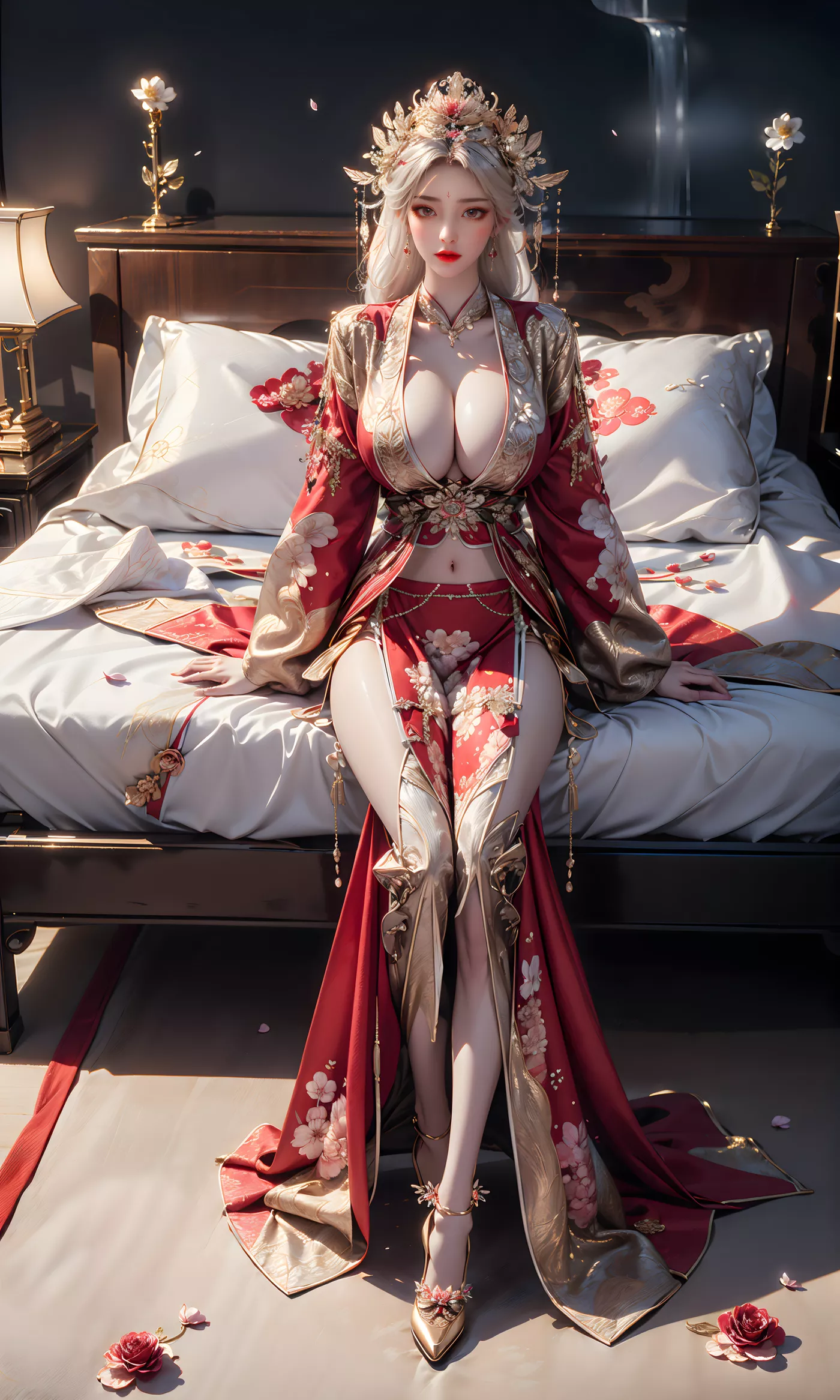 图片[16]-AI绘画 461 婚服[38P] – 速更版-美库