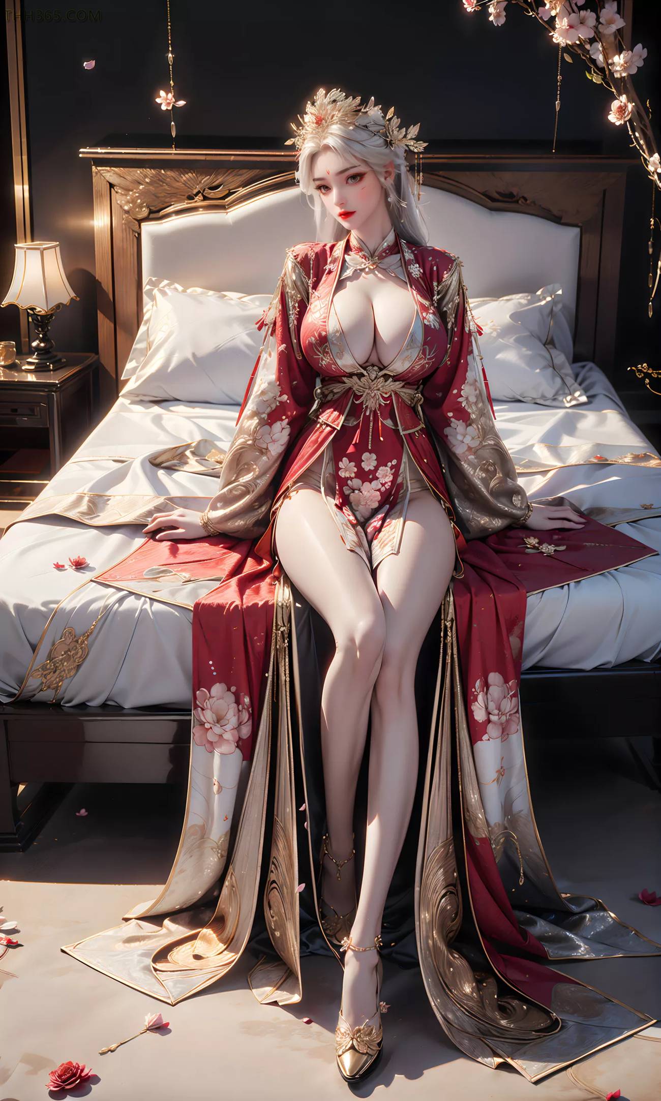 图片[19]-AI绘画 461 婚服[38P] – 速更版-美库