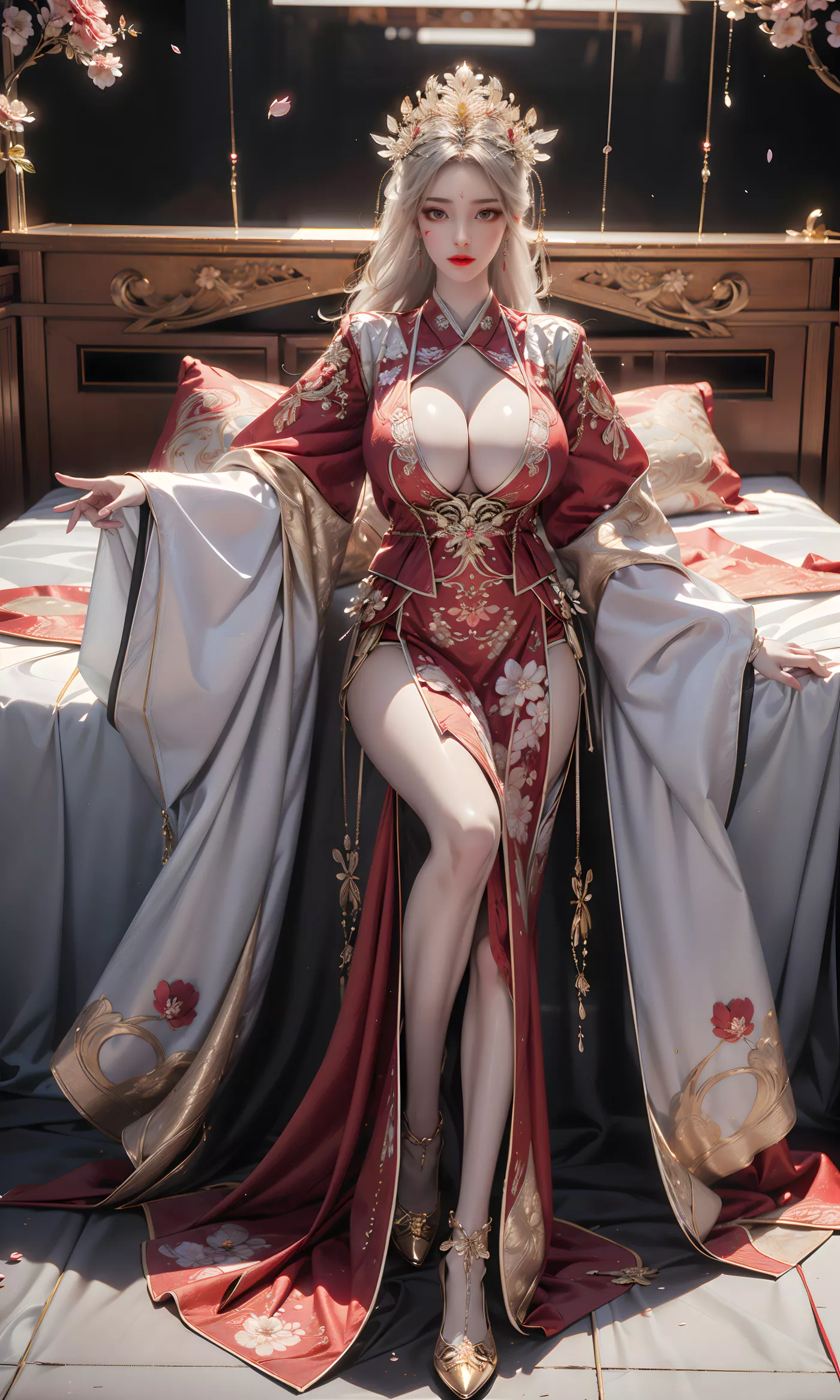 图片[20]-AI绘画 461 婚服[38P] – 速更版-美库