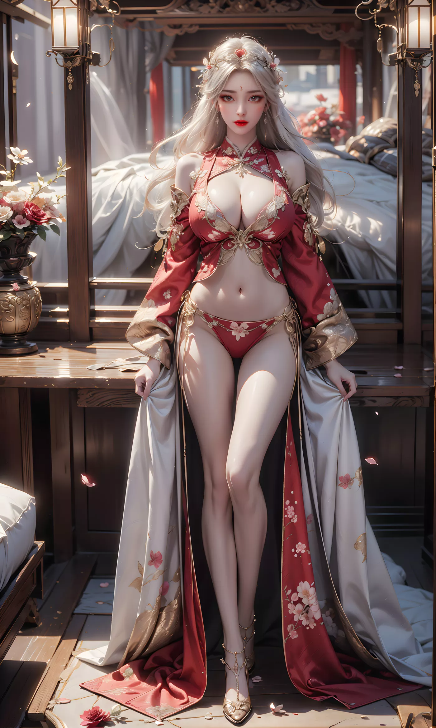 图片[22]-AI绘画 461 婚服[38P] – 速更版-美库