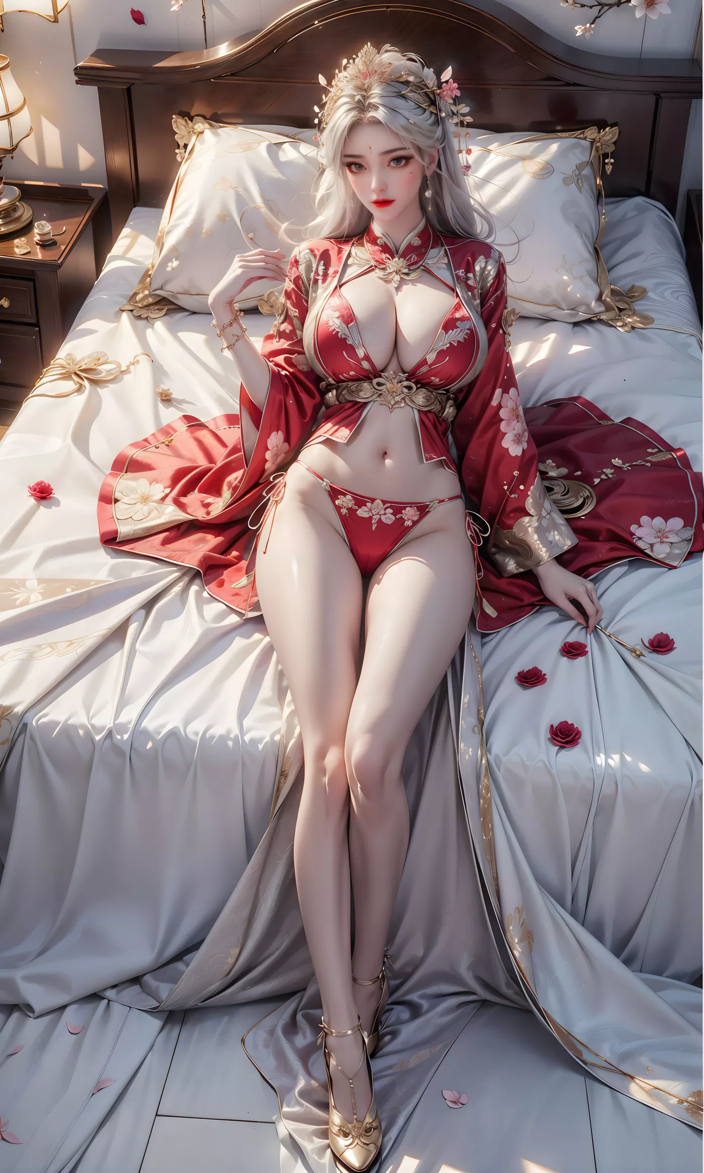 图片[24]-AI绘画 461 婚服[38P] – 速更版-美库