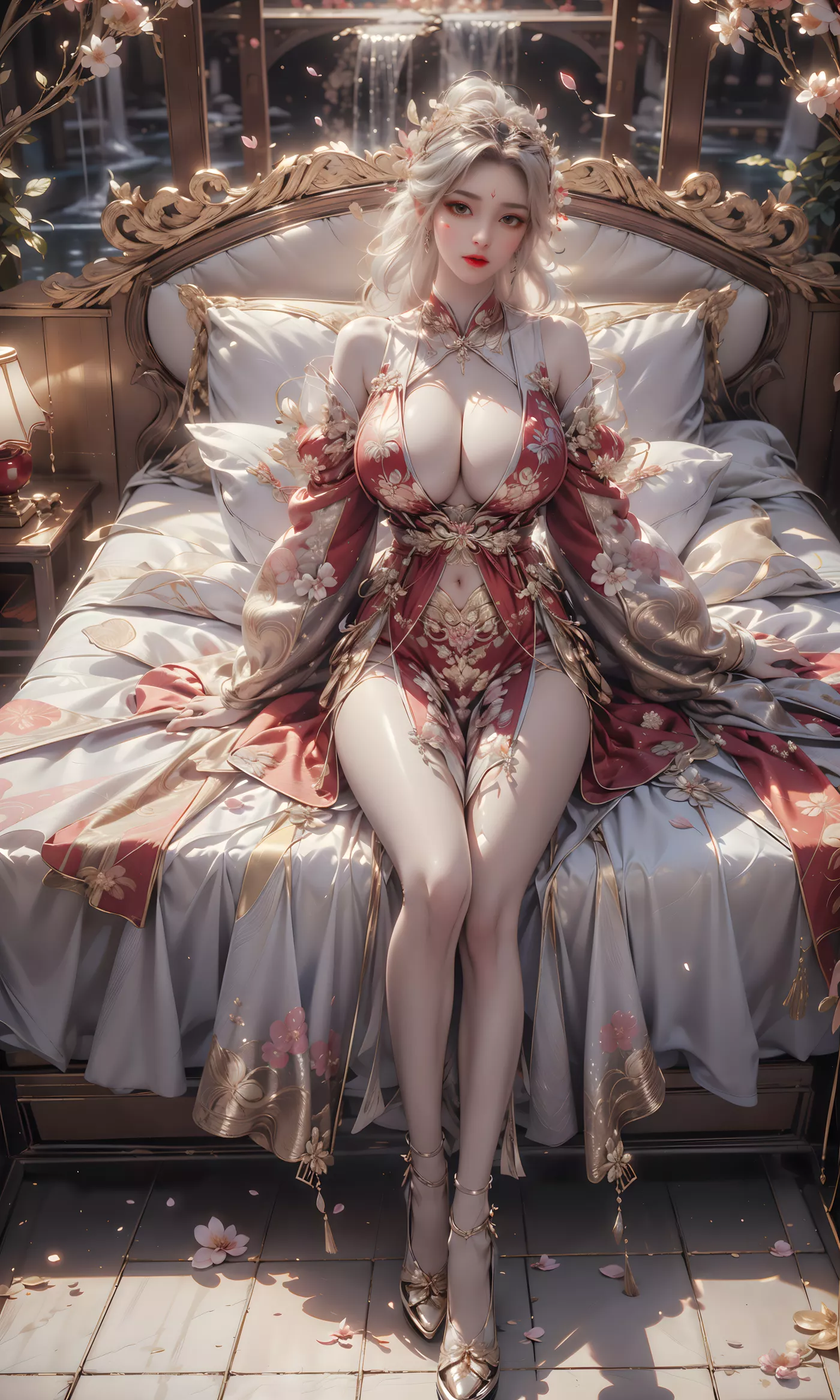 图片[34]-AI绘画 461 婚服[38P] – 速更版-美库